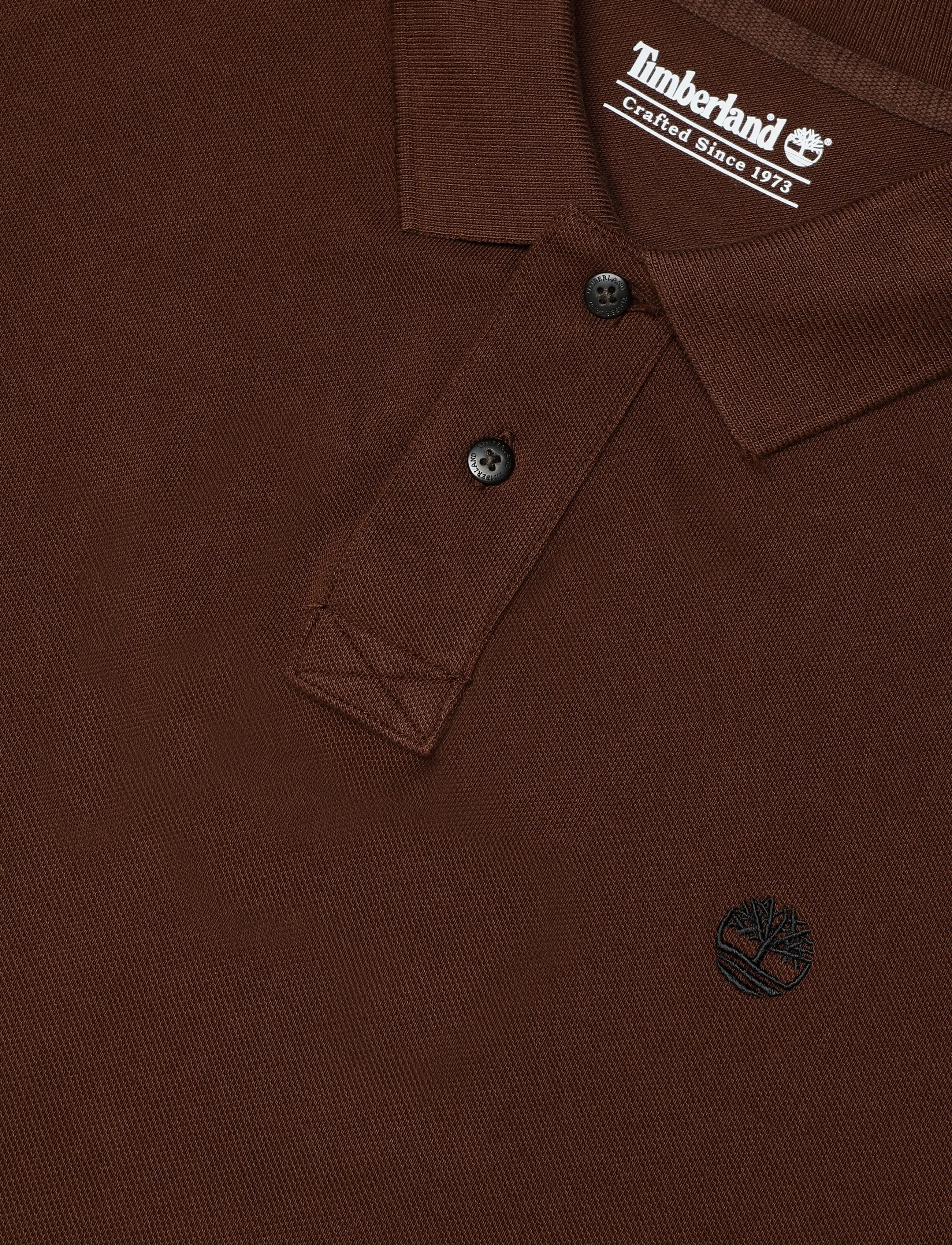 Timberland - Pique SS Polo - kurzärmelig - chicory coffee - 2