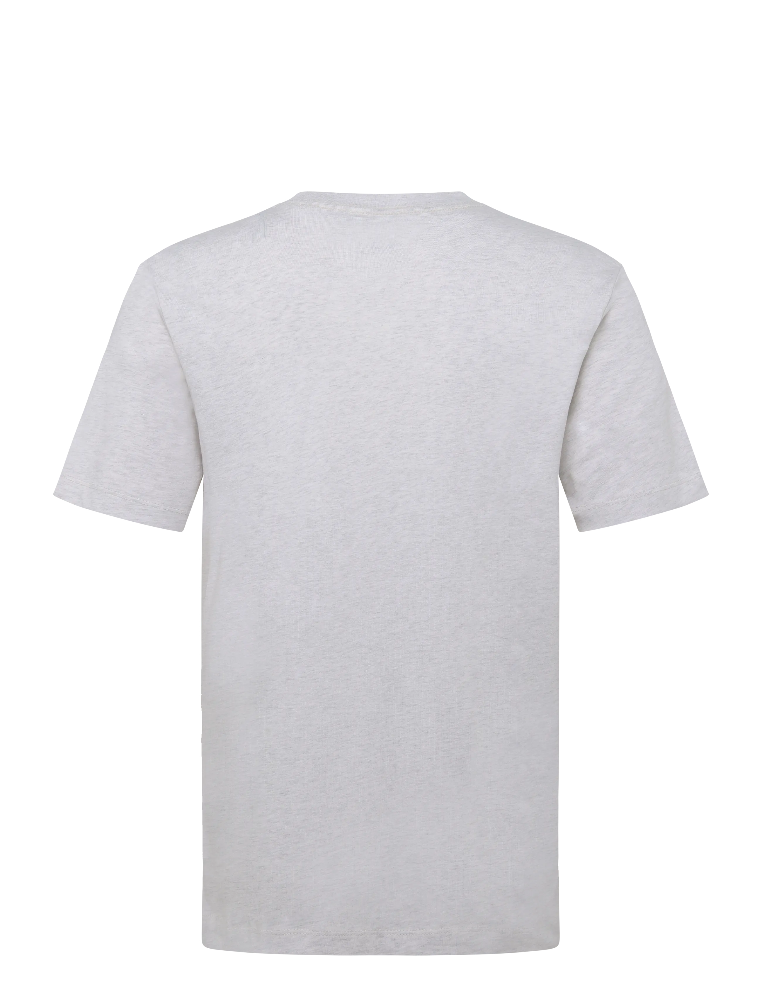 Timberland - SS Embroidered Tee - kortærmede t-shirts - lght oatml hthr - 2