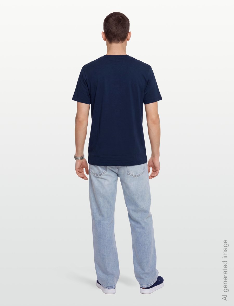 Timberland - SS Embroidered Tee - kortærmede t-shirts - naval academy - 4
