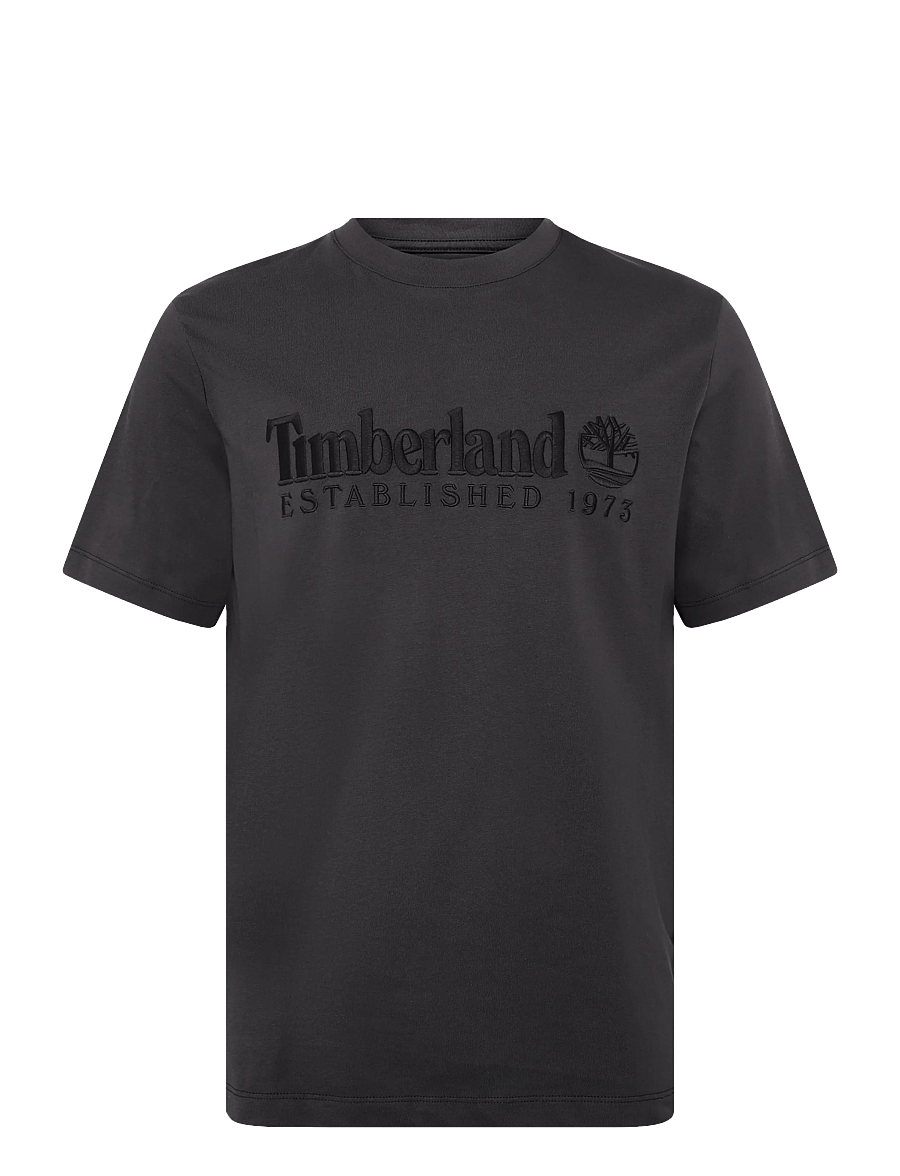 Timberland - SS Embroidered Tee - vintage black - 1