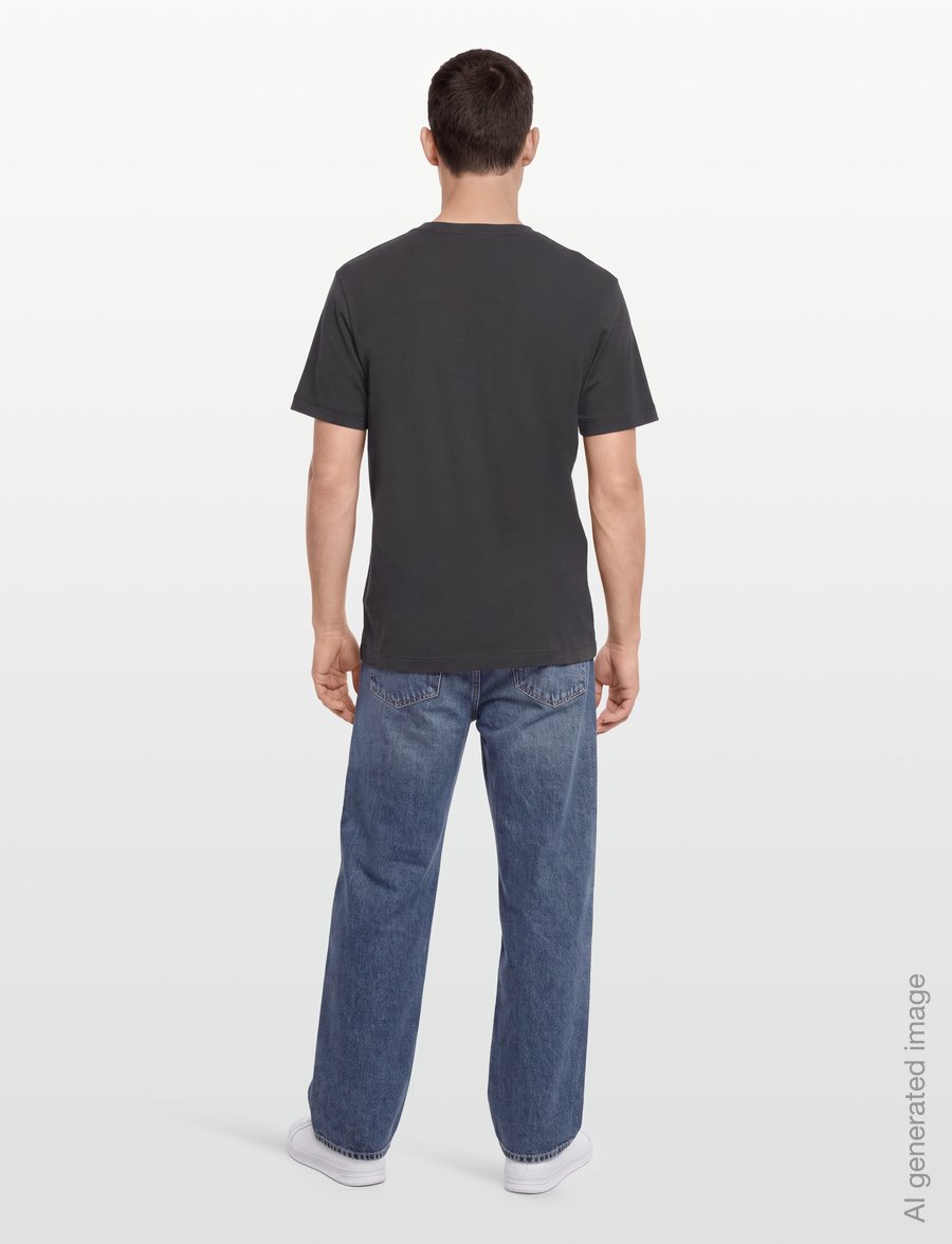 Timberland - SS Embroidered Tee - vintage black - 4