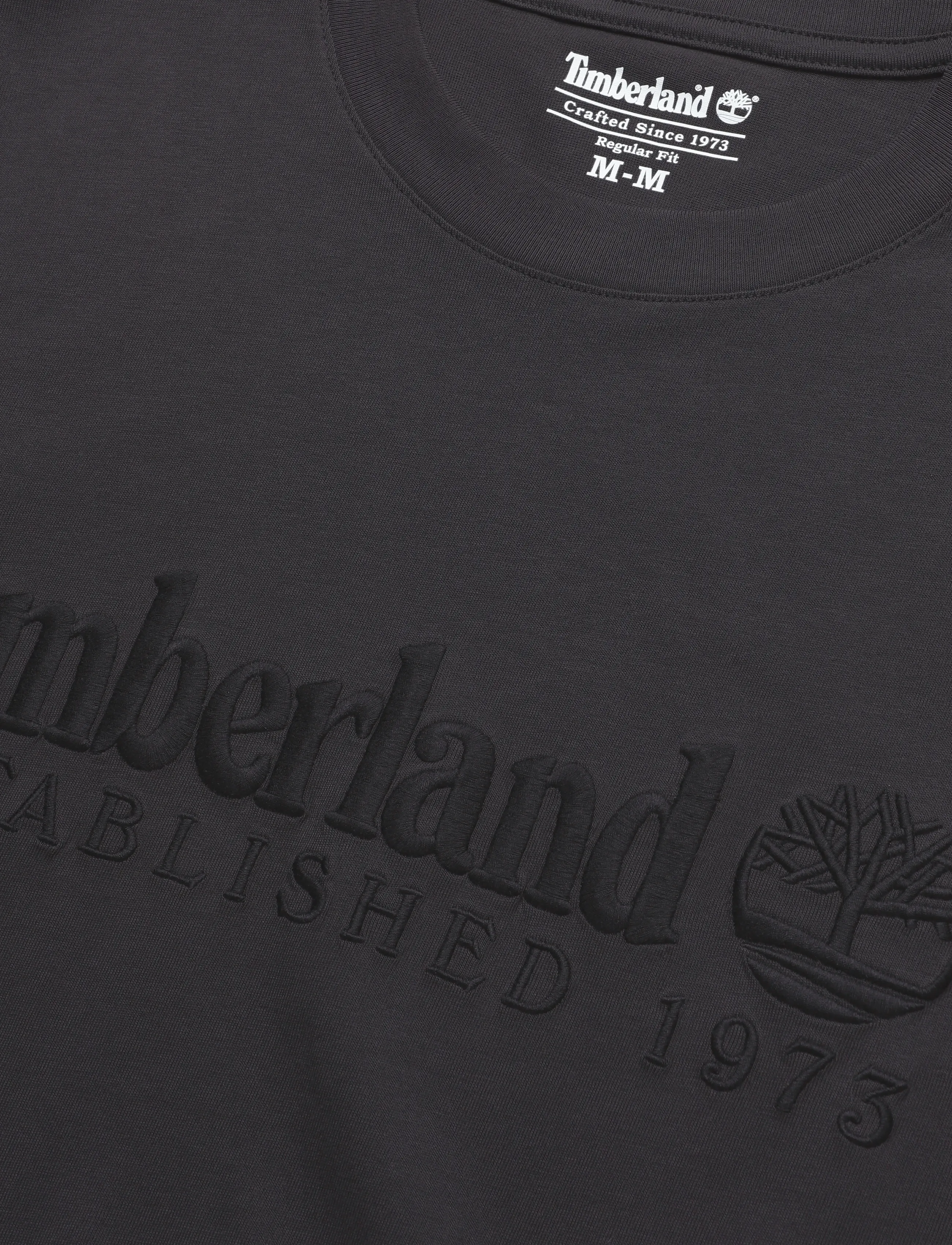Timberland - SS Embroidered Tee - vintage black - 2