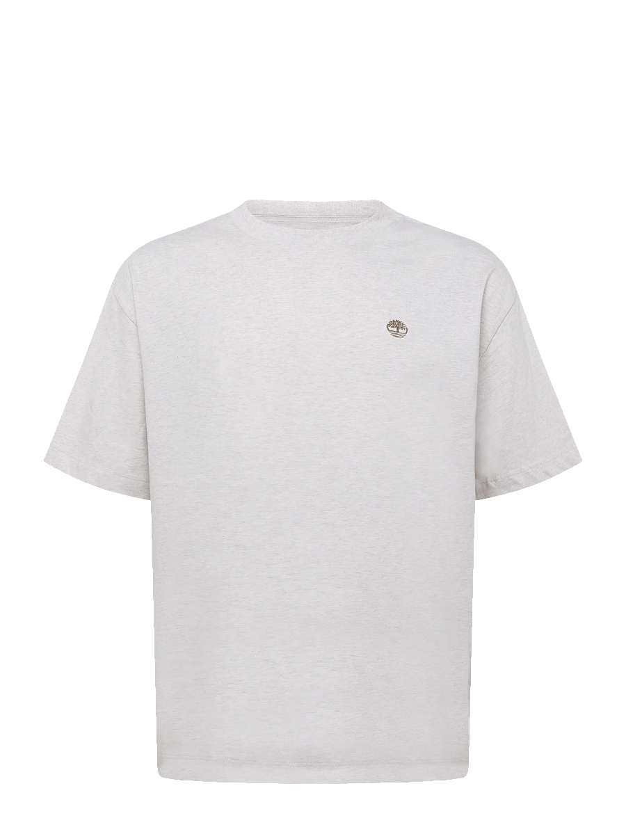 Timberland - SS Tee (Relaxed) - kortærmede t-shirts - lght oatml hthr - 0