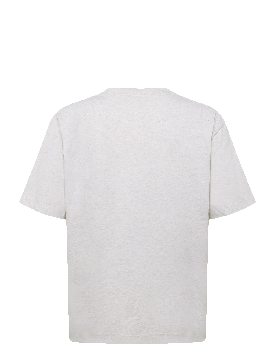 Timberland - SS Tee (Relaxed) - kortærmede t-shirts - lght oatml hthr - 1