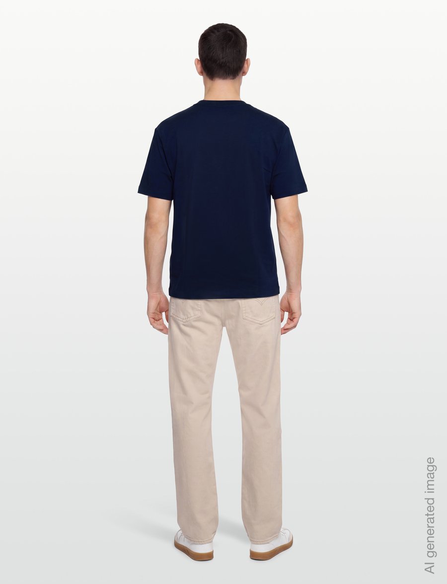 Timberland - SS Tee (Relaxed) - kortærmede t-shirts - naval academy - 4