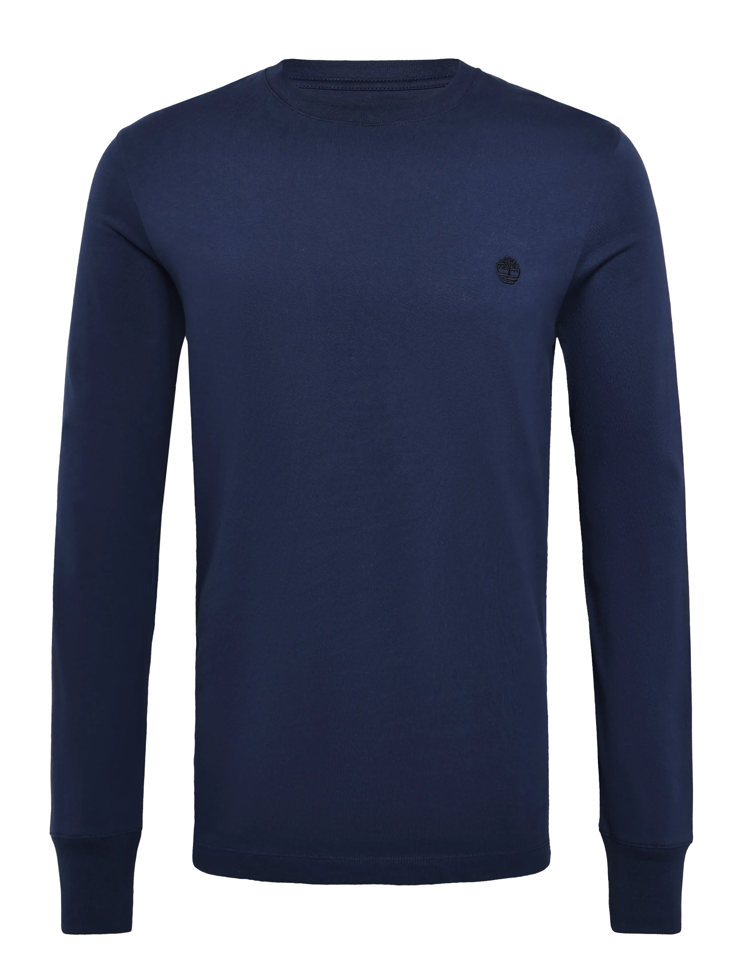 Timberland Tree Embroidered LS Tee (Slim) - T-Shirts - NAVAL ACADEMY / navy