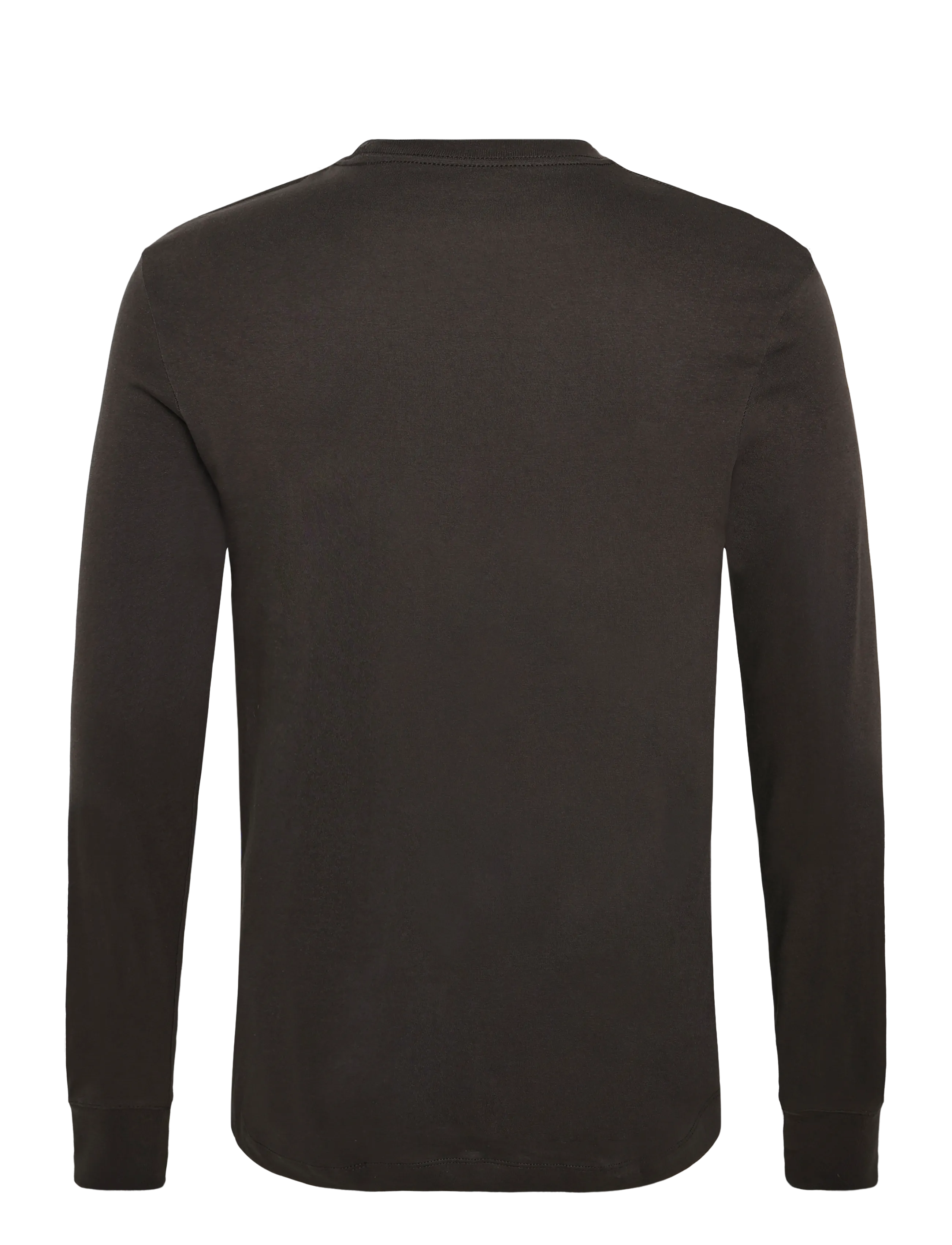 Timberland - Tree Embroidered LS Tee (Slim) - langärmelige t-shirts - vintage black - 1