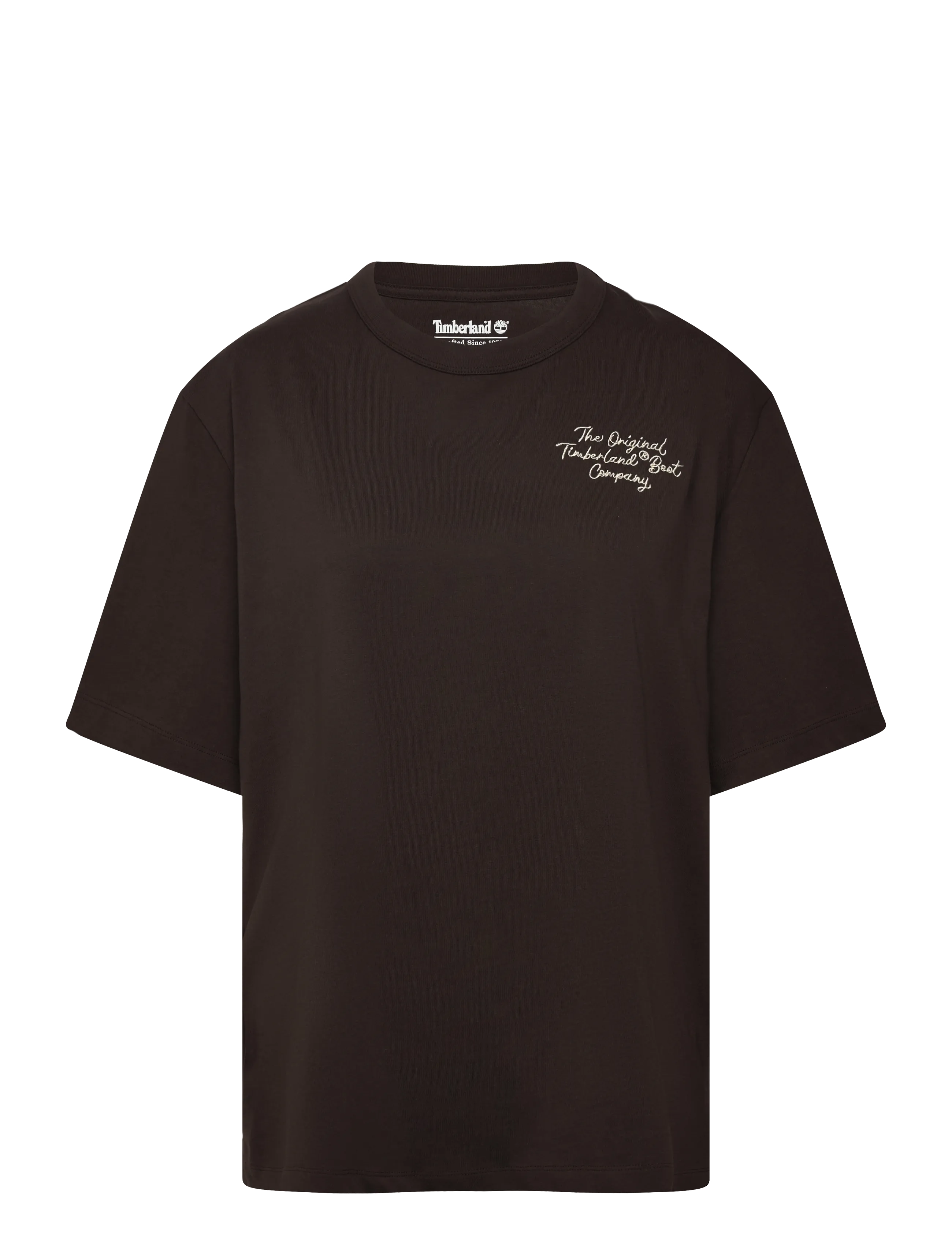 Timberland Elevated Short Sleeves Tee - T-shirts & Toppe - MOLE / brown
