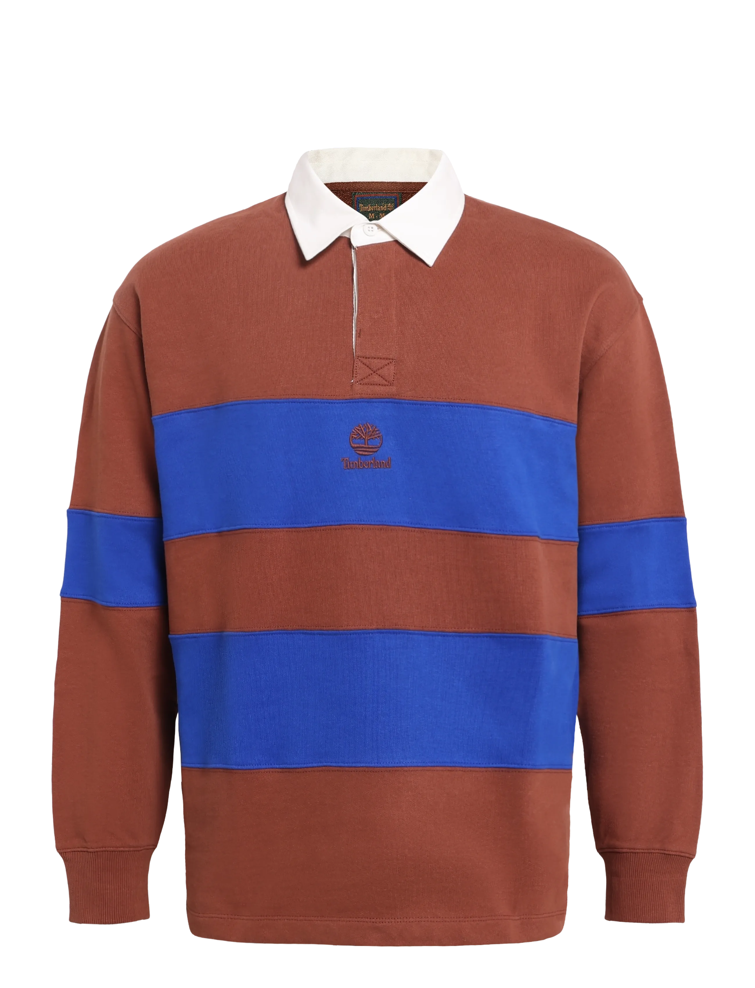 Timberland Long Sleeve Rugby Polo LB Sweatshirt - Valentines - BROWNOUT/SURFTW / brown