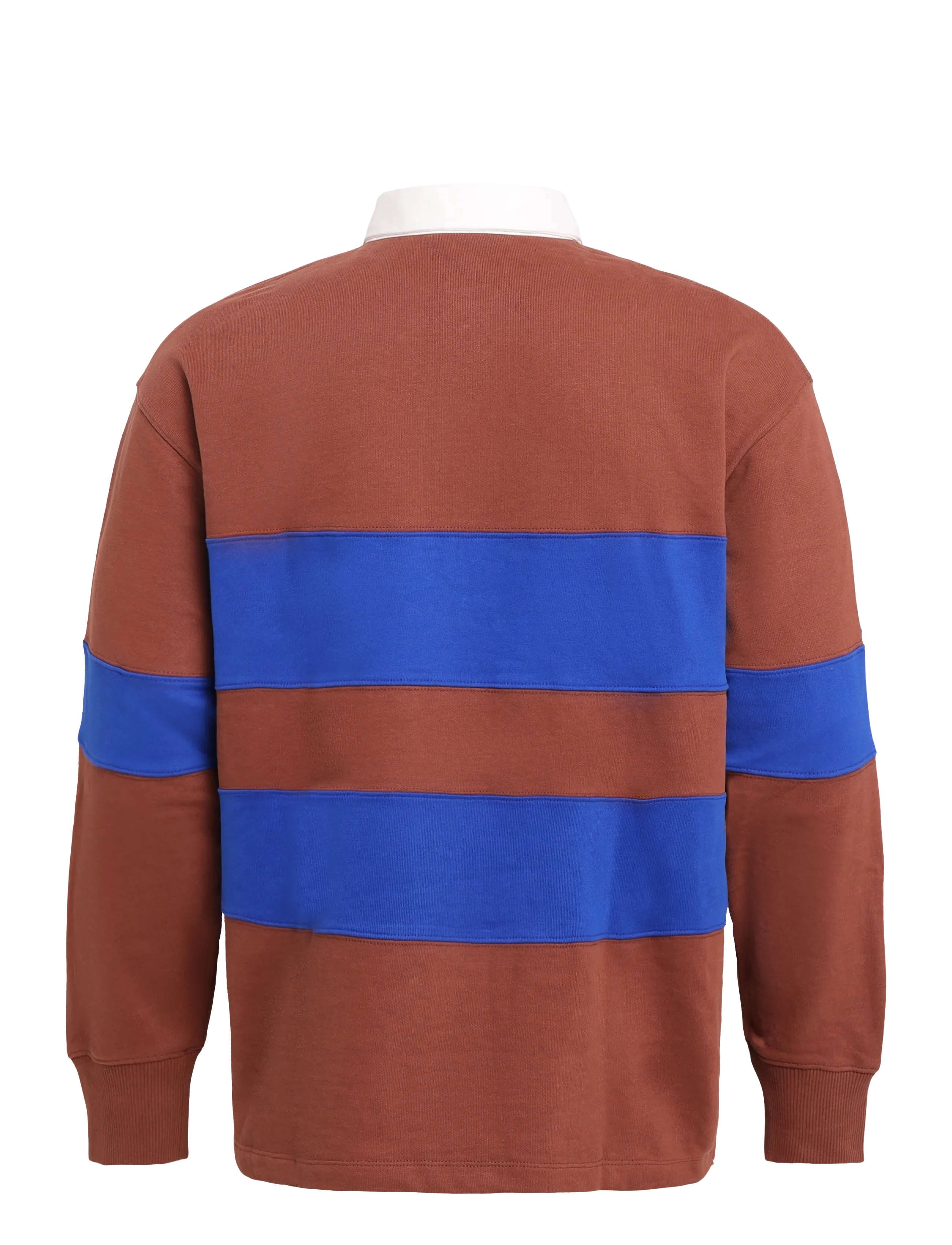 Timberland - Long Sleeve Rugby Polo LB Sweatshirt - langärmelige strick-polohemden - brownout/surftw - 1