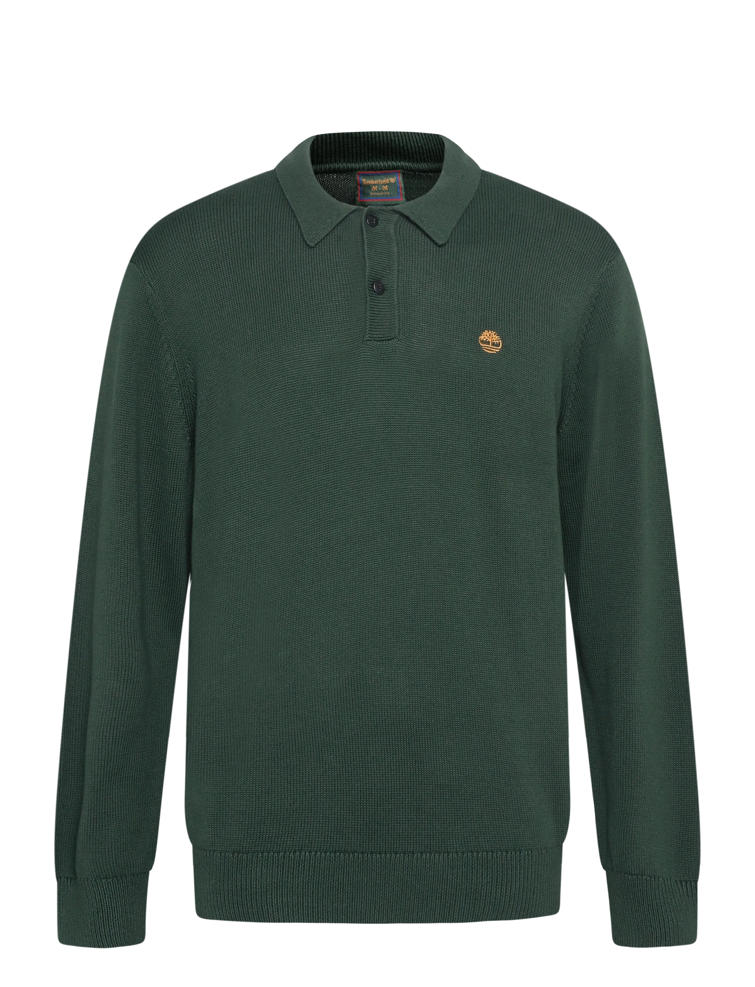 Timberland Cotton Polo Sweater - Tøj - SYCAMORE / green