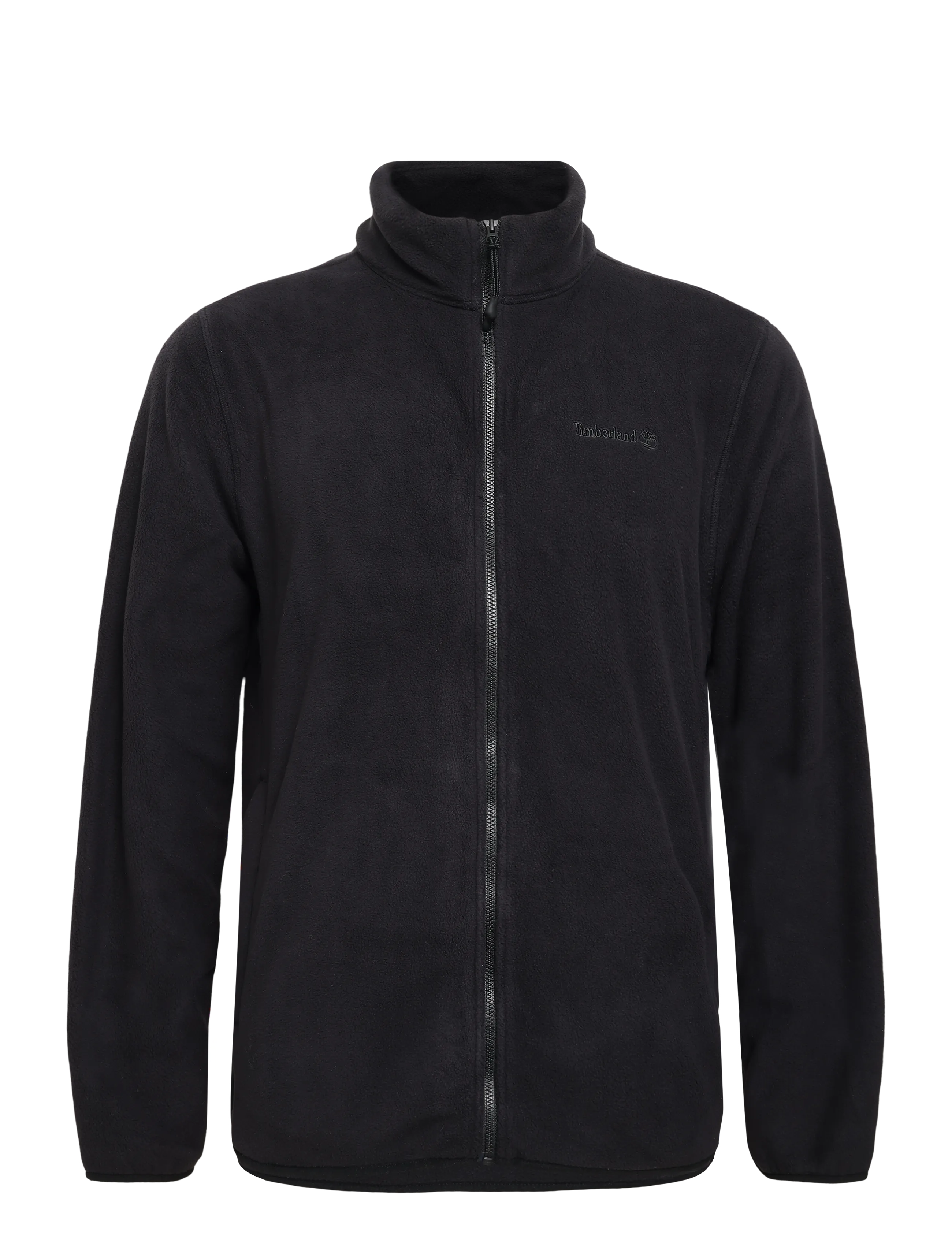 Timberland Full Zip Polar Fleece - Tøj - BLACK / black