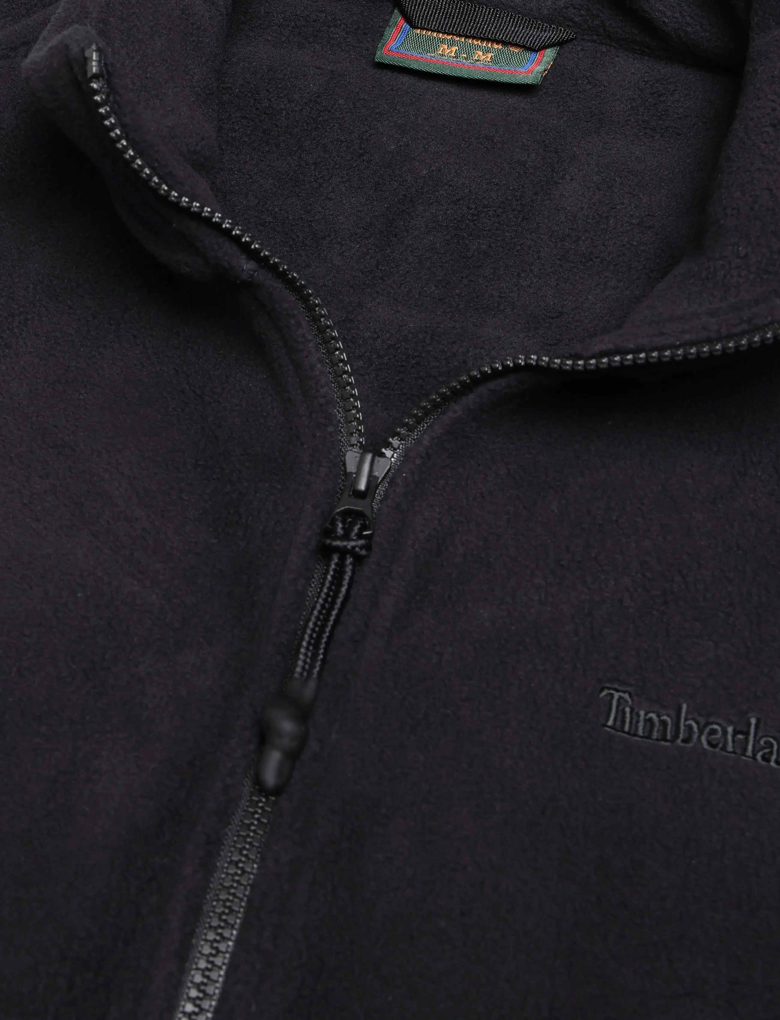 Timberland - Full Zip Polar Fleece - efterårsjakker - black - 2
