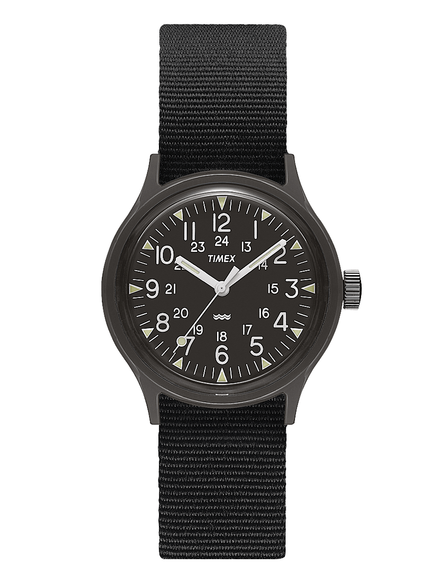 Timex - MK-1 Resin - analoge uhren - black/black - 0