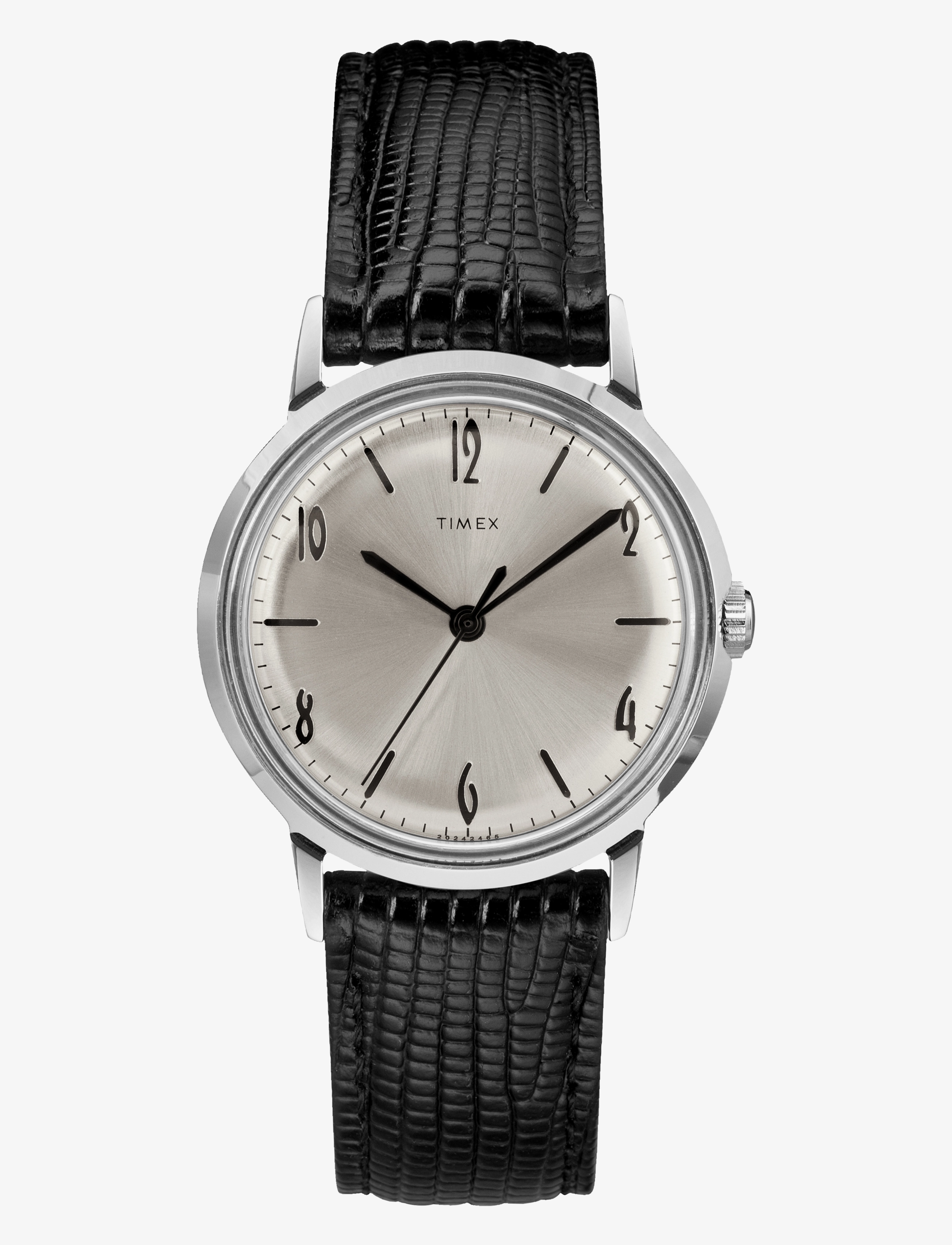 TIMEX Marlin 34Mm Hand Wind Silber - 34 Mm - Herren