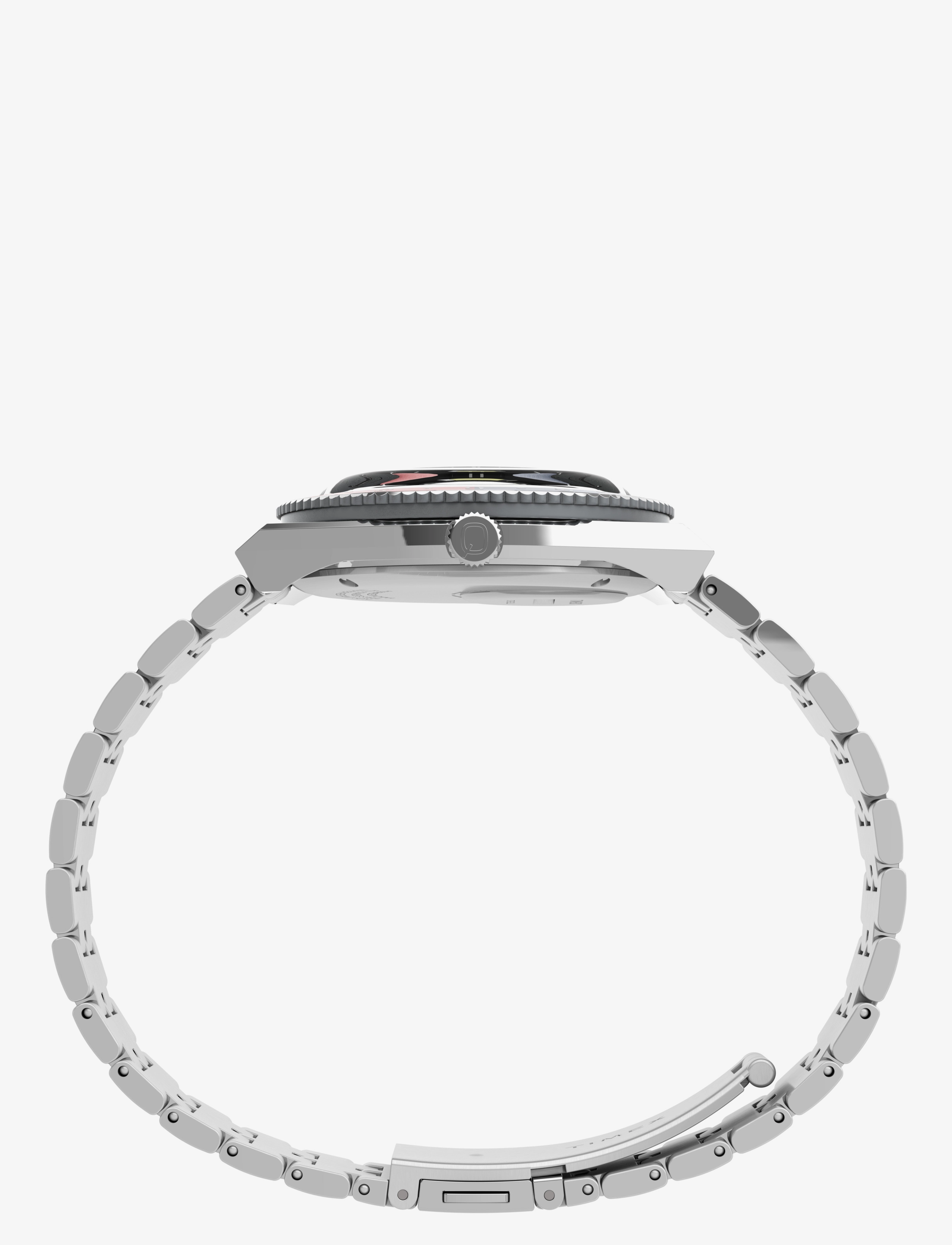 Timex - Q Timex GMT - analoge uhren - silver-tone/black - 2