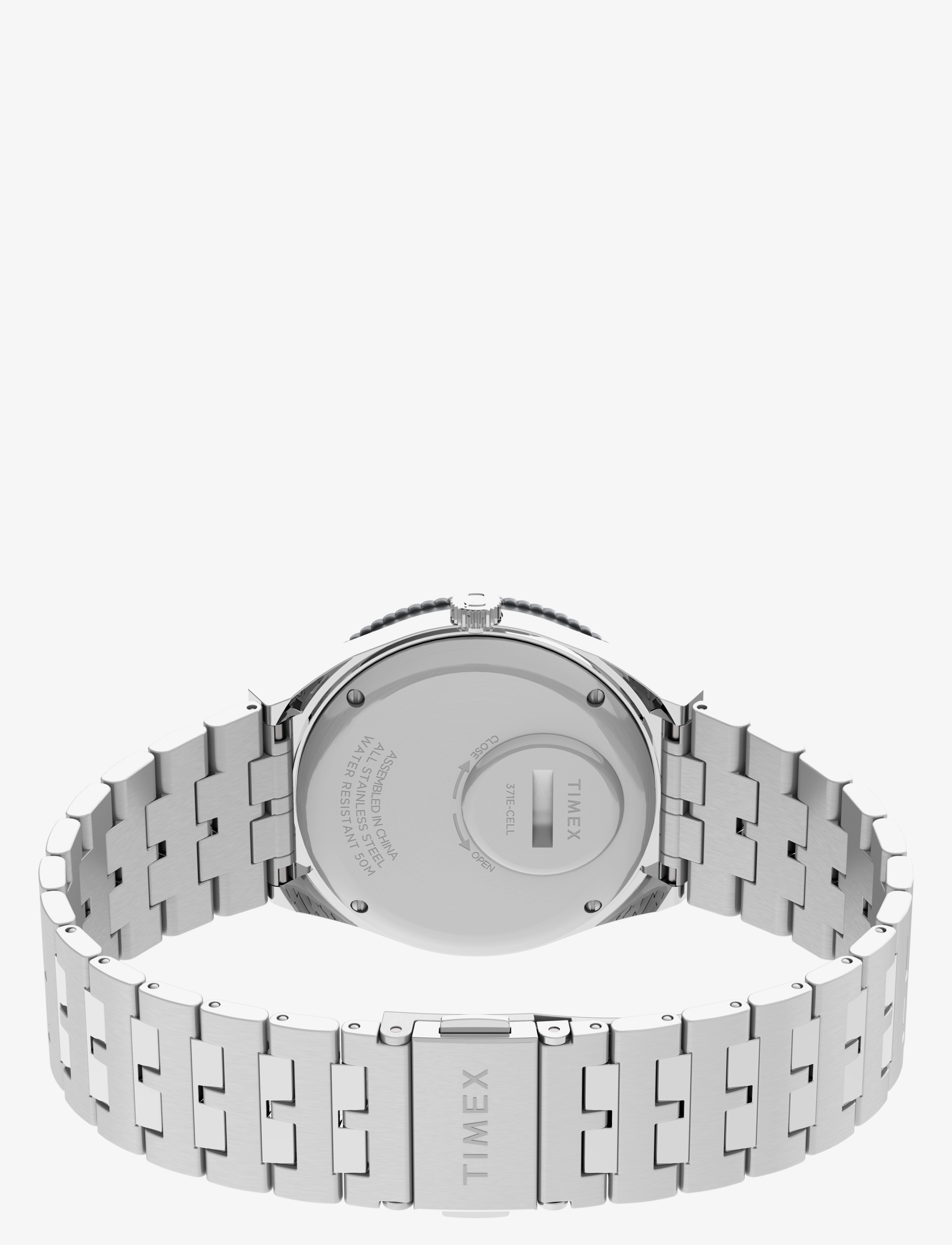 Timex - Q Timex GMT - analoge uhren - silver-tone/black - 3