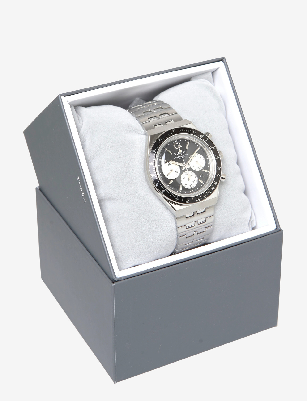 Timex - Q Timex Chrono - birthday gifts - black-tone/black - 3