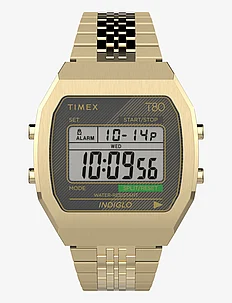 Timex T80 Steel 36mm Stainless Steel Bracelet Watch, Timex