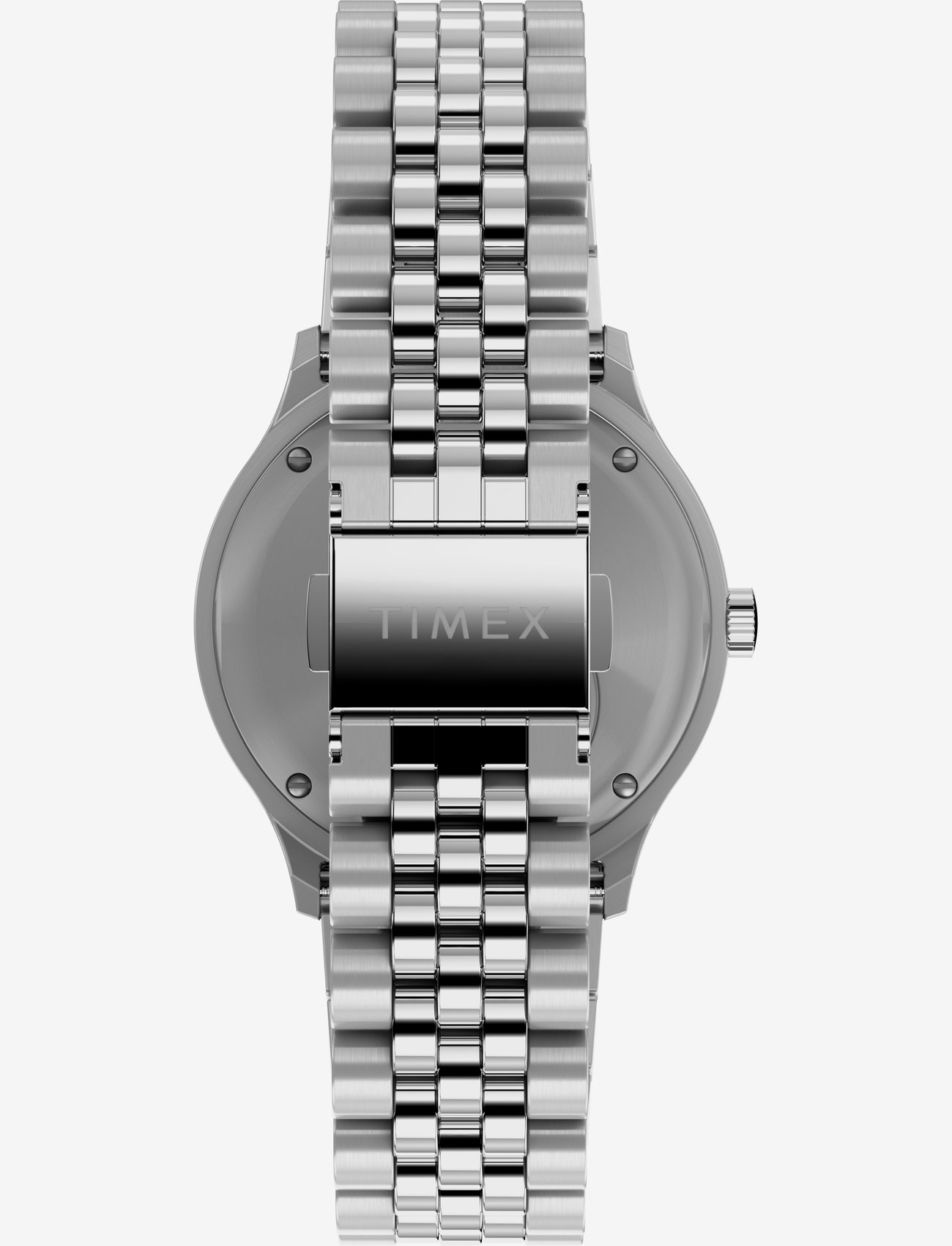 Timex - Q Gray Dial Reissue SST Case and Bracelet - geburtstagsgeschenke - silver-tone/smoky - 3
