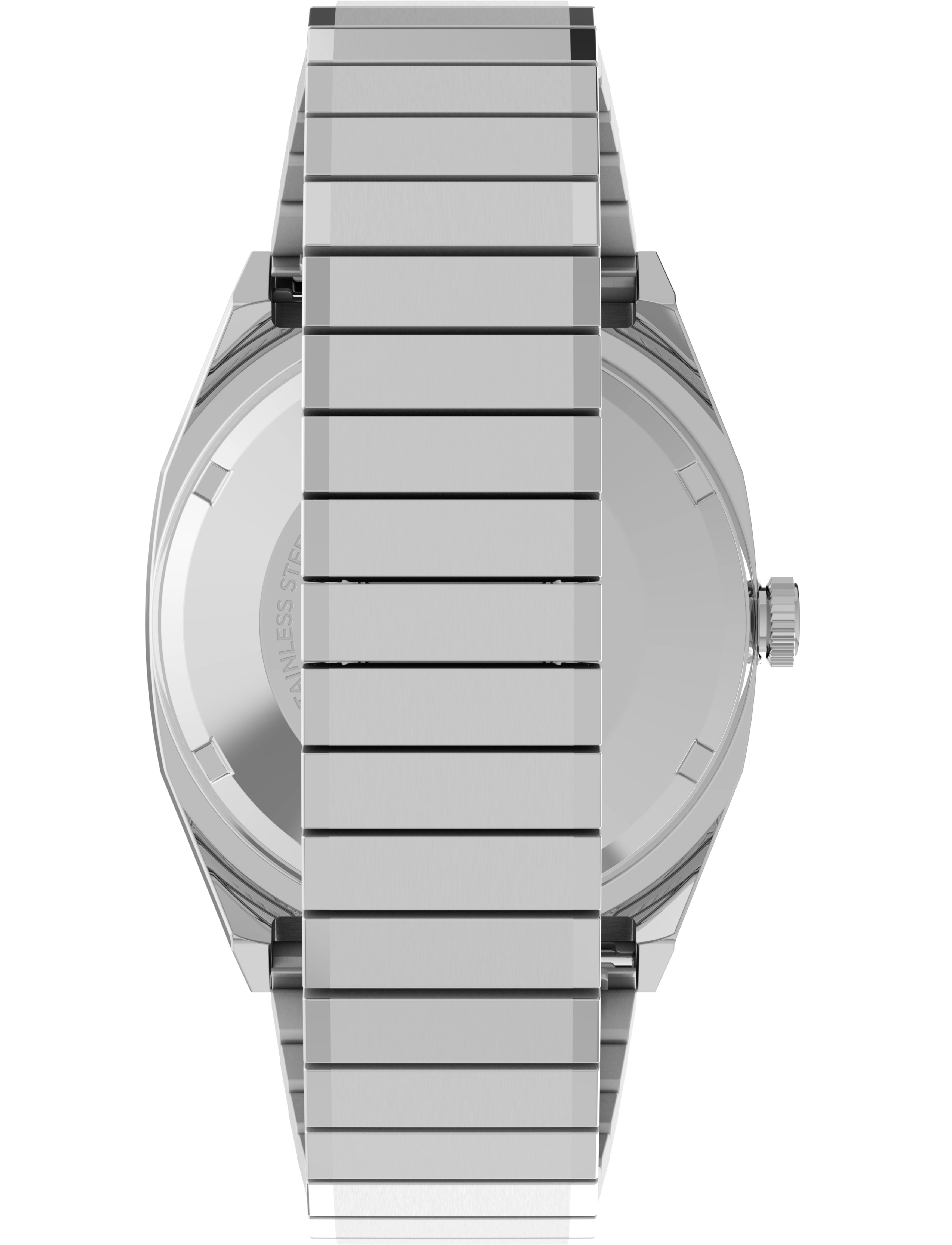 Timex - E-line Automatic - silver-tone/silver-tone - 2