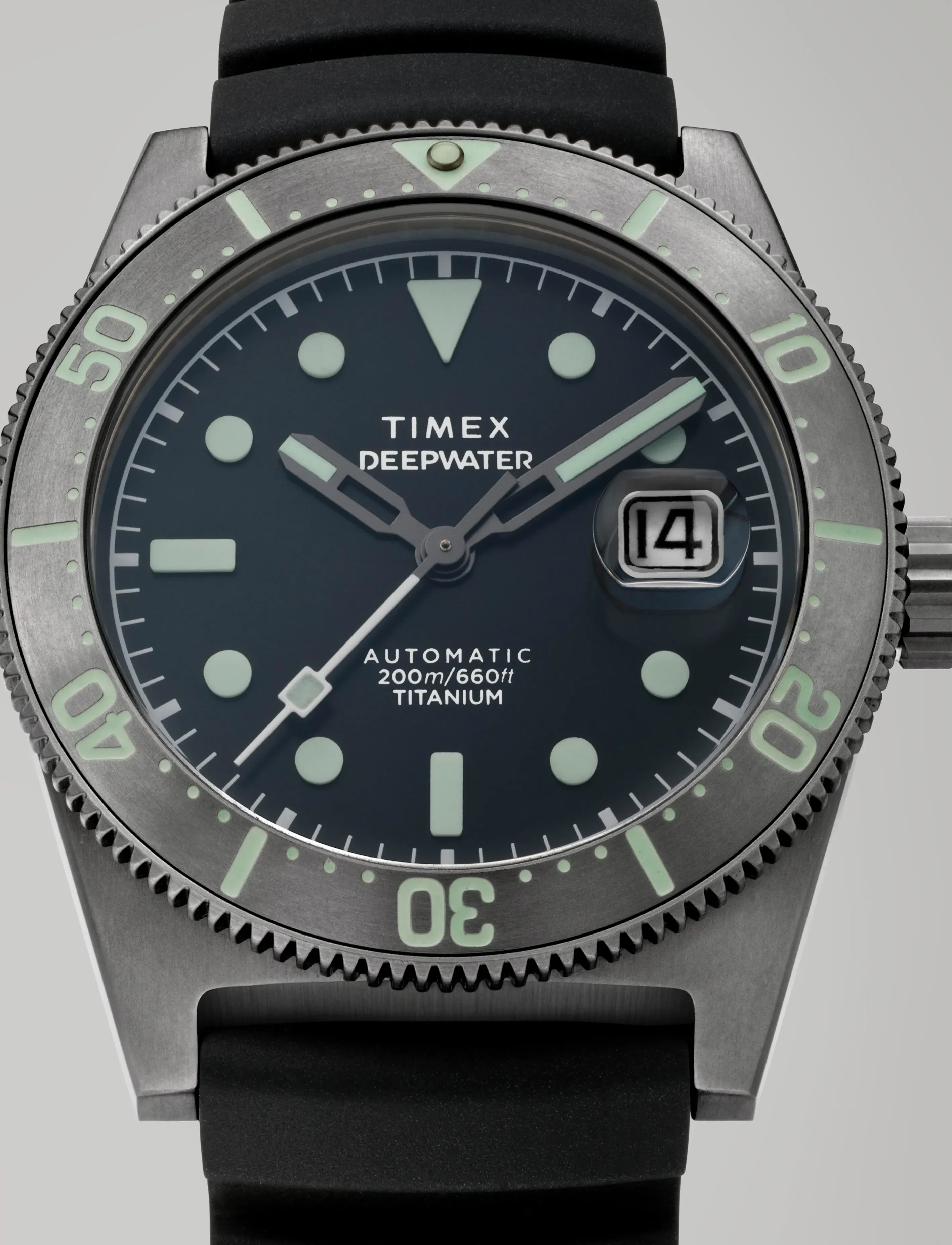 Timex - Deepwater Reef 200 Titanium Automatic - titanium.tone/black - 5