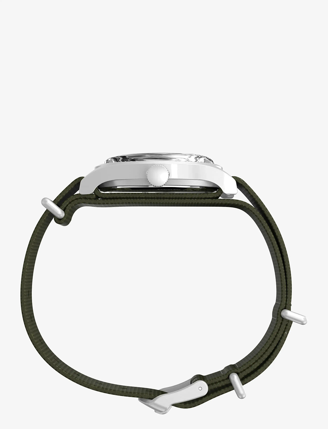 Timex - MK1 Hand Wind SST Case - silver tone/black - 1