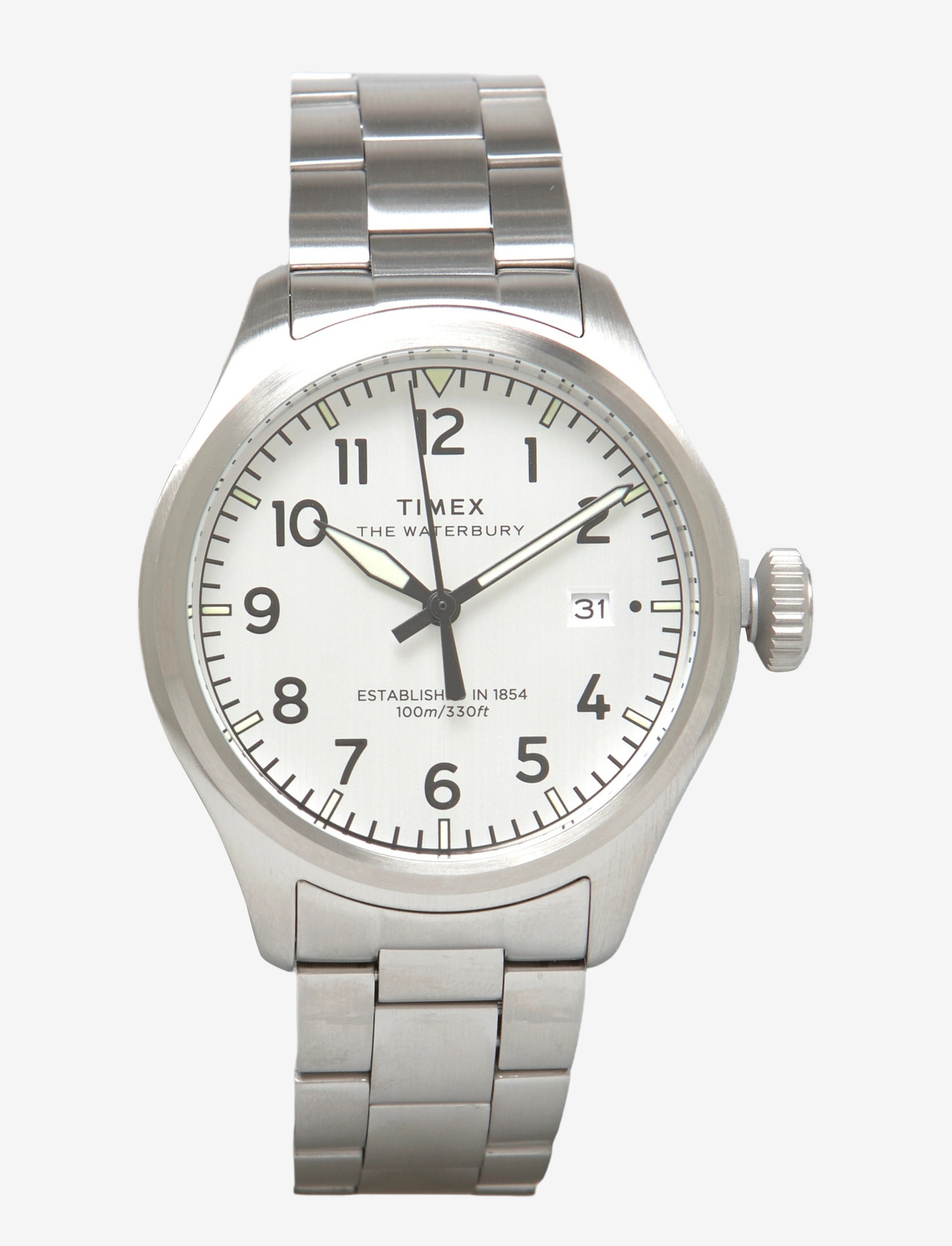 Timex - Waterbuy Ace 3-Hand - analoga klockor - silver-tone/silver - 0