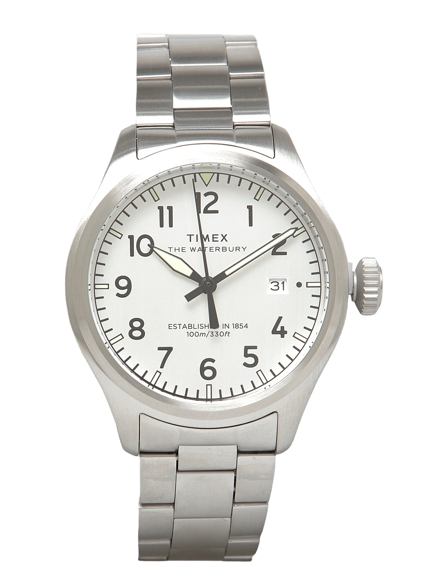 Timex - Waterbuy Ace 3-Hand - rannekellot - silver-tone/silver - 0