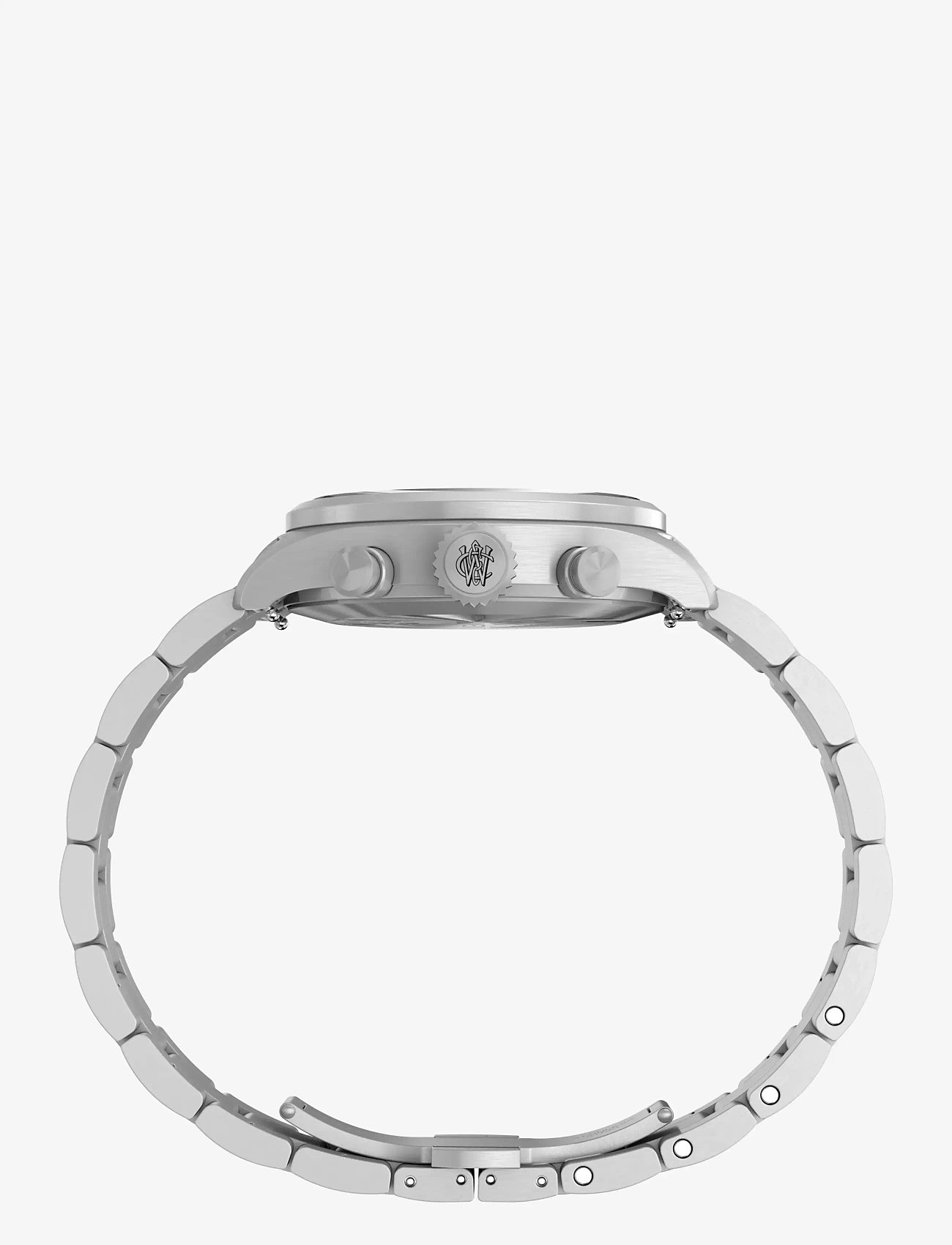 Timex - WATERBURY ACE CHRONOGRAPH SST CASE GREEN DIAL BRACELET - analoga klockor - silver-tone/green - 1