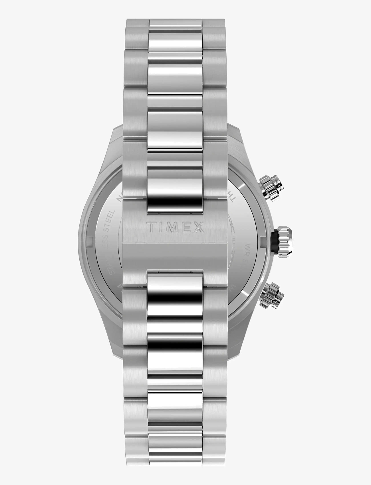 Timex - WATERBURY HERITAGE CHRONOGRAPH SST CASE SILVER DIAL BRACELET - analoge ure - silver-tone/silver - 3