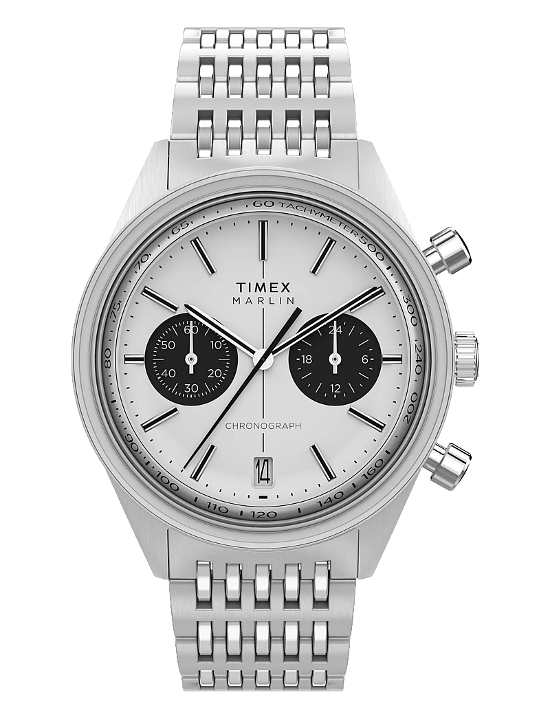 Timex - Marlin Jet Quartz Chronograph - analoge uhren - silver tone, silver tone - 0