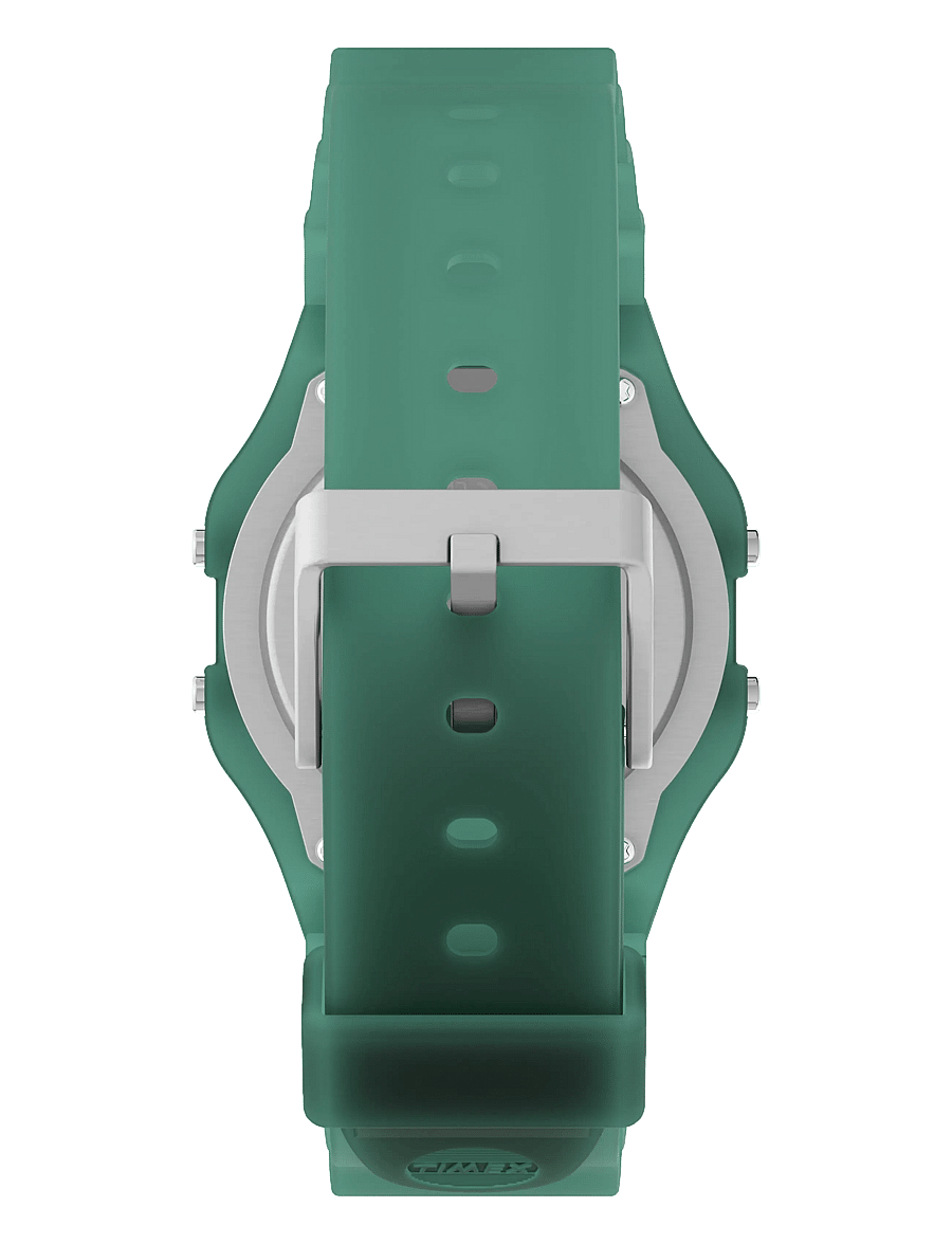 Timex - Timex T80 34mm Resin Strap Watch - green-tone/green - 3