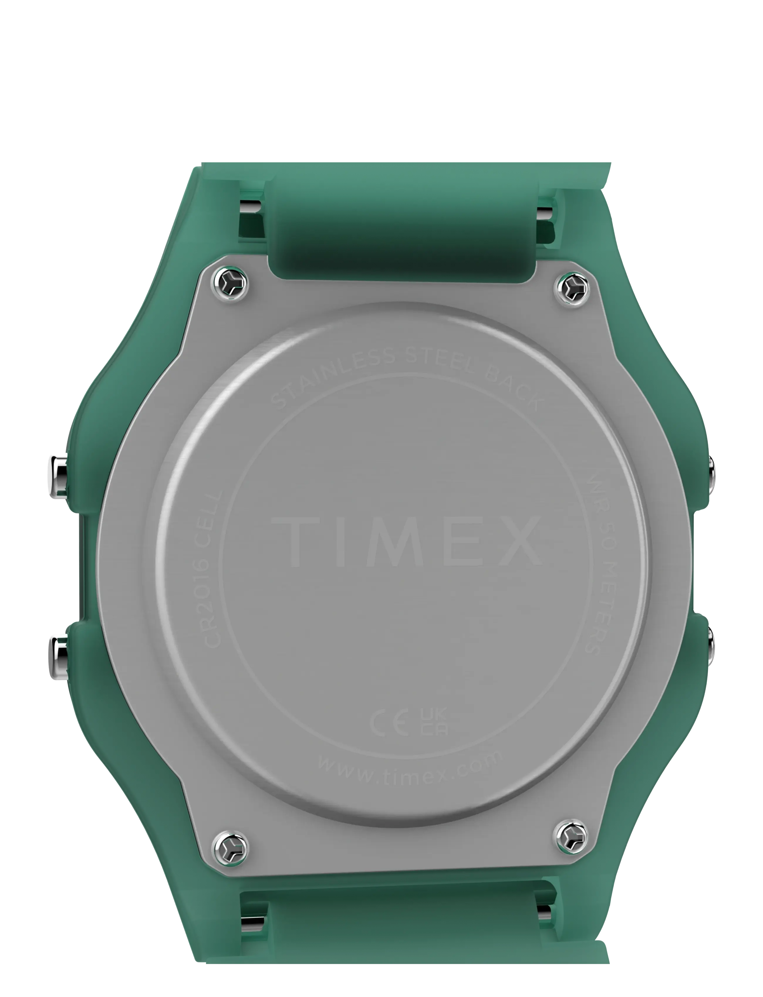 Timex - Timex T80 34mm Resin Strap Watch - green-tone/green - 4