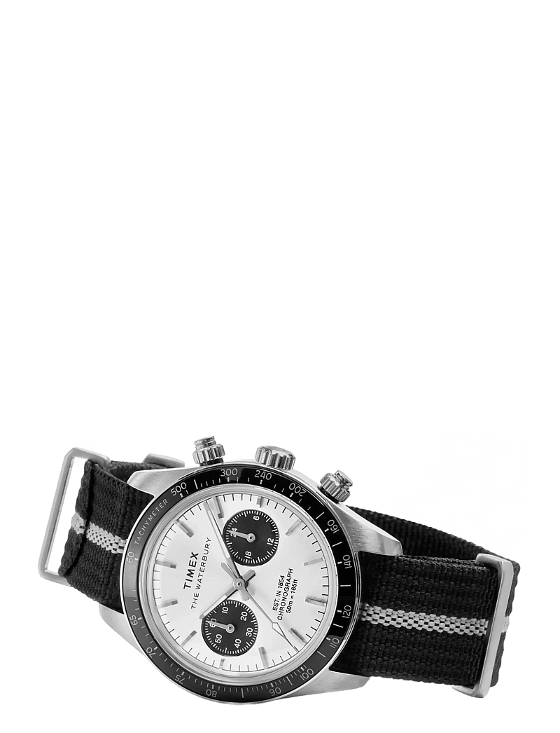 Timex - WATERBURY HERITAGE CHRONO - zegarki analogowe - silver tone, silver tone - 5