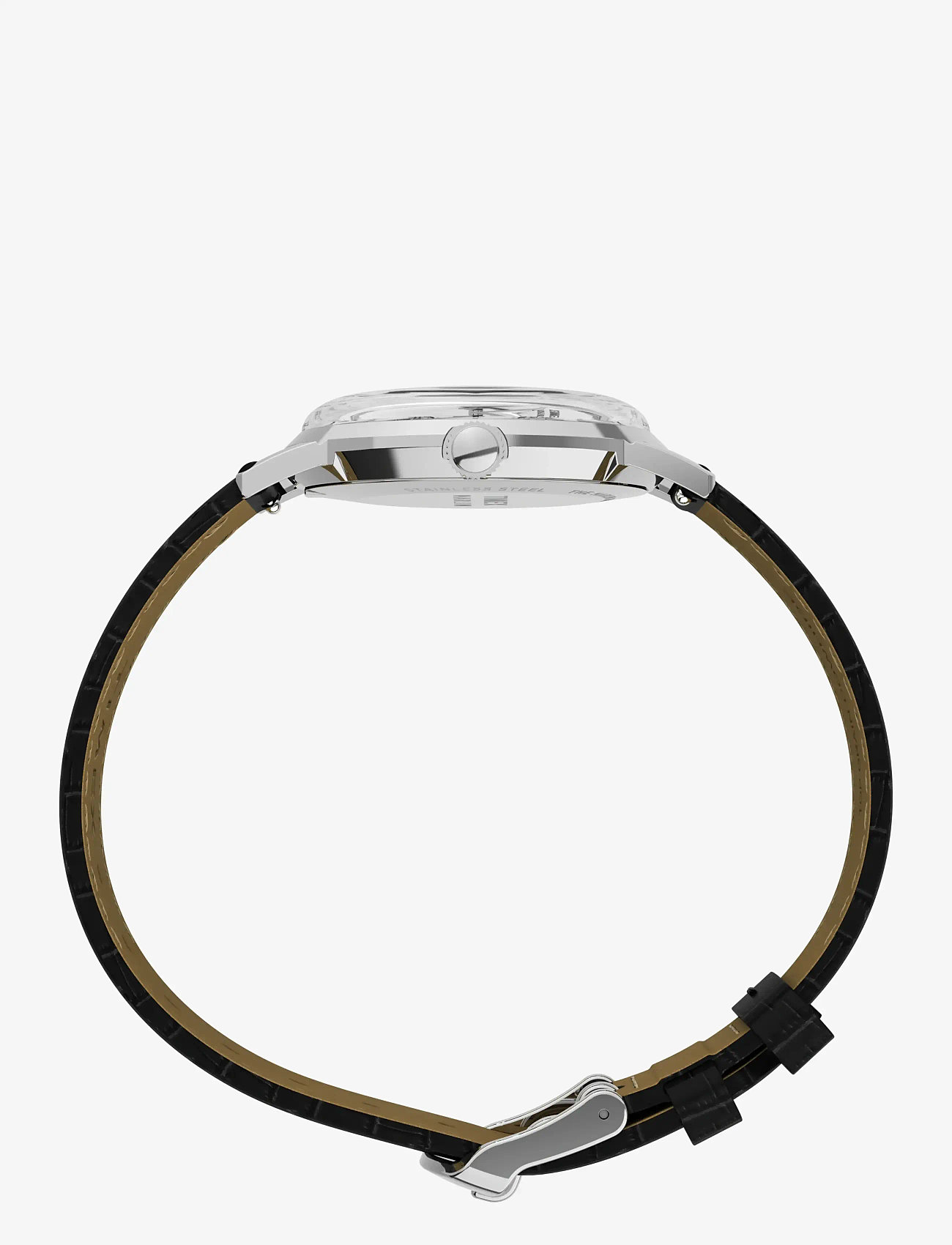 Timex - Marlin 34mm SST Case with Black Strap and Silver Dial - analoge uhren - silver-tone/white - 2