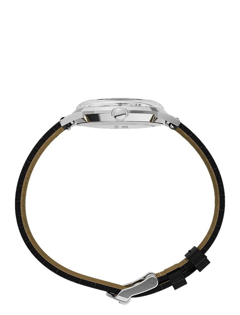 Timex - Marlin 34mm SST Case with Black Strap and Silver Dial - analoge uhren - silver-tone/white - 2