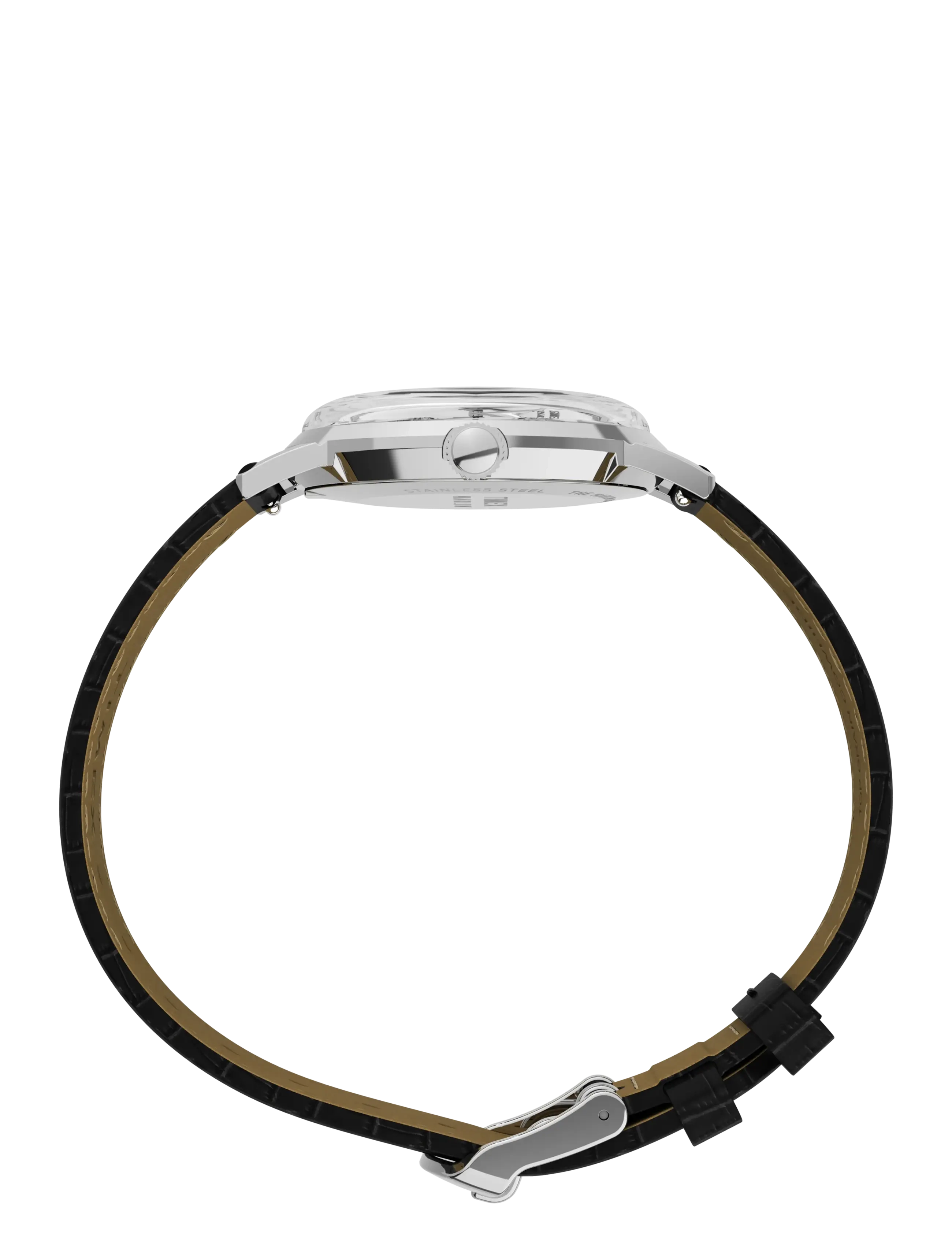 Timex - Marlin 34mm SST Case with Black Strap and Silver Dial - analoge uhren - silver-tone/white - 2