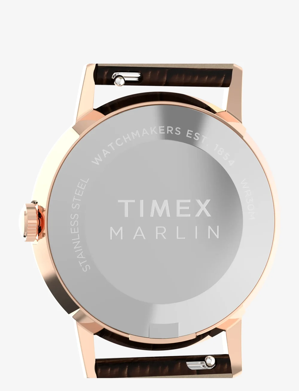 Timex - Marlin 34mm Rose Gold Tone - analogiset kellot - gold tone, white tone - 3