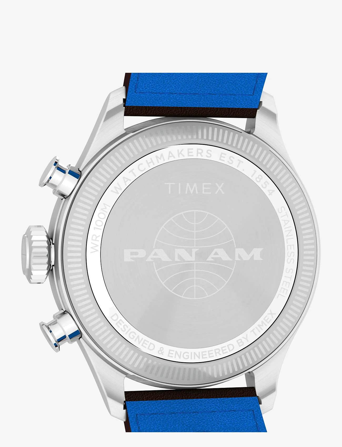 Timex - WATERBURY ACE PAN AM - sünnipäevakingitused - silver tone, silver tone - 3