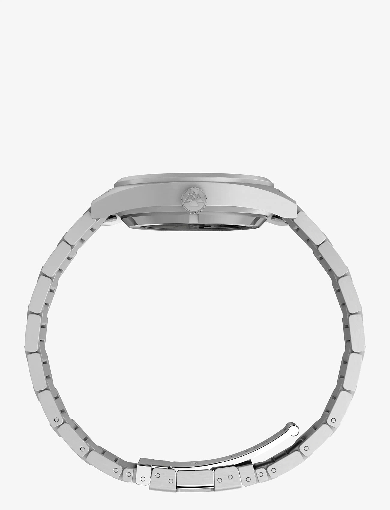 Timex - Expedition Field Post Automatic 39mm SST Case Black Dial Bracelet - analoge uhren - silver-tone/green - 1