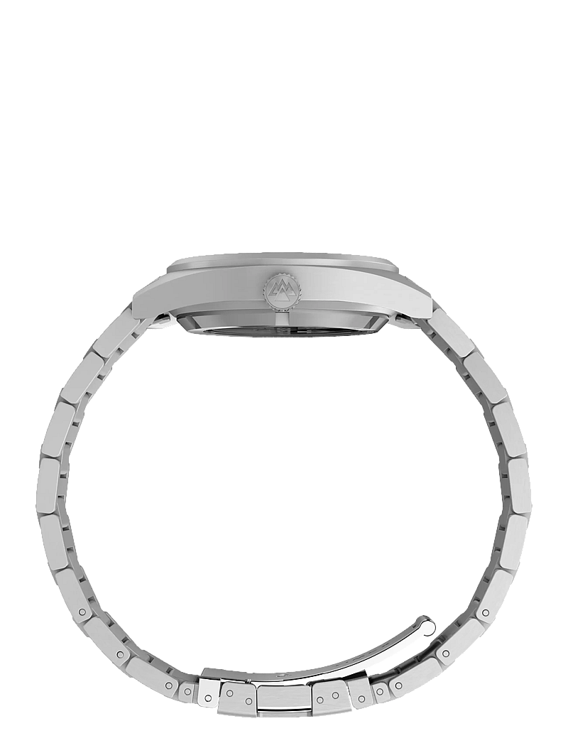 Timex - Expedition Field Post Automatic 39mm SST Case Black Dial Bracelet - analoge uhren - silver-tone/green - 1