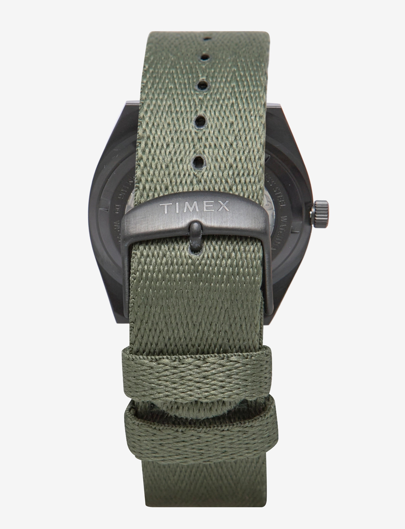 Timex - Expedition Field Post Automatic 39mm Black Case Dk Green Dial Black Leather - analoge uhren - gunmetal-tone/green - 1
