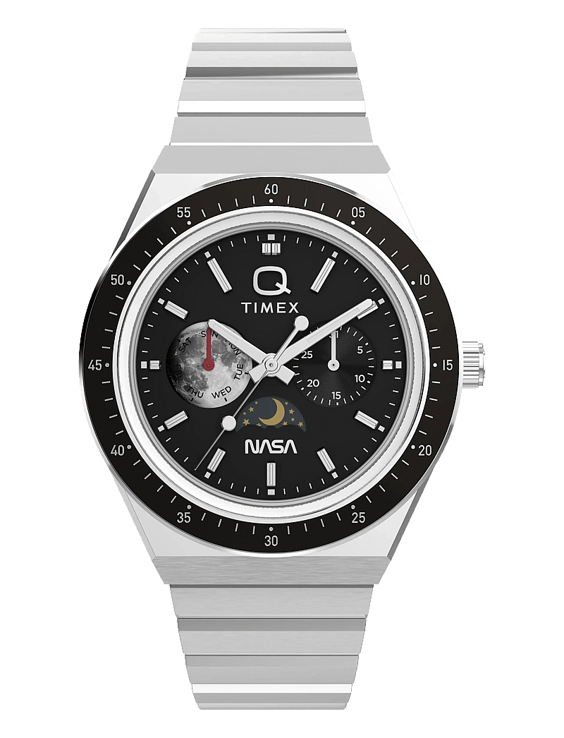 Timex - Q Timex NASA Collab - silver-tone/black - 0