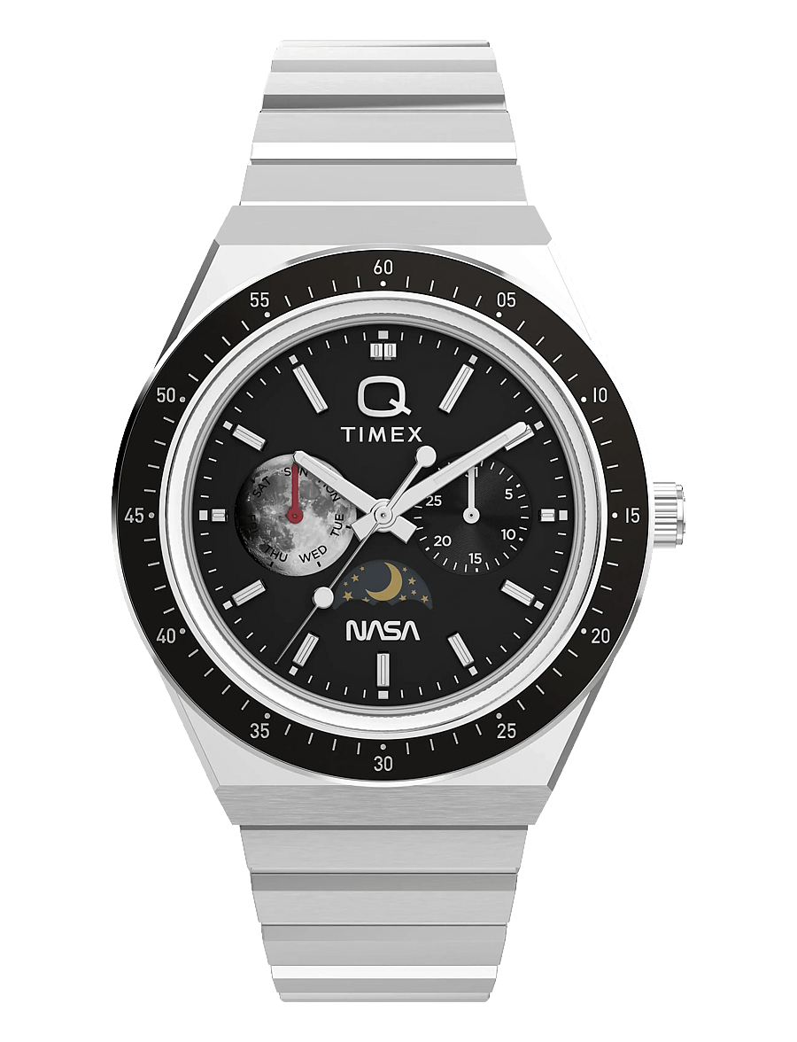 Timex - Q Timex NASA Collab - silver-tone/black - 0