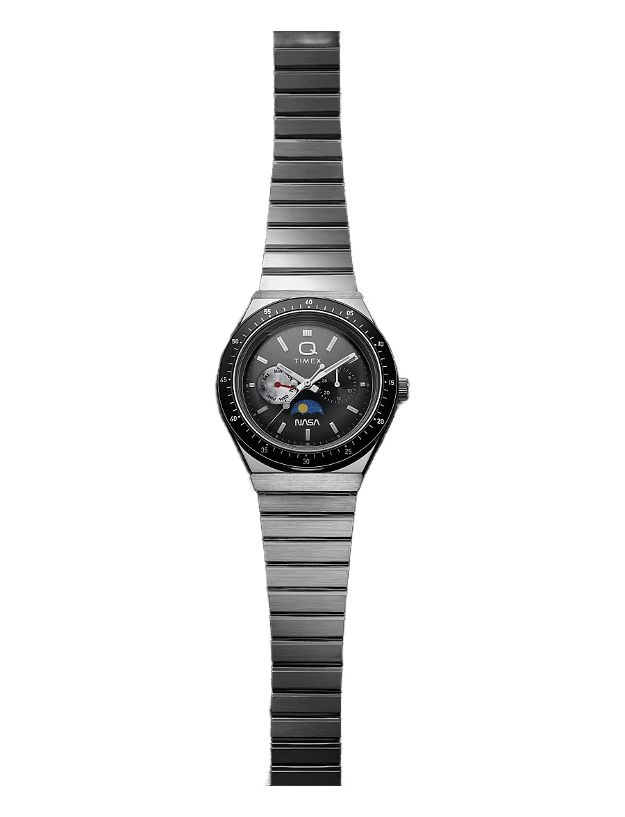 Timex - Q Timex NASA Collab - silver-tone/black - 2