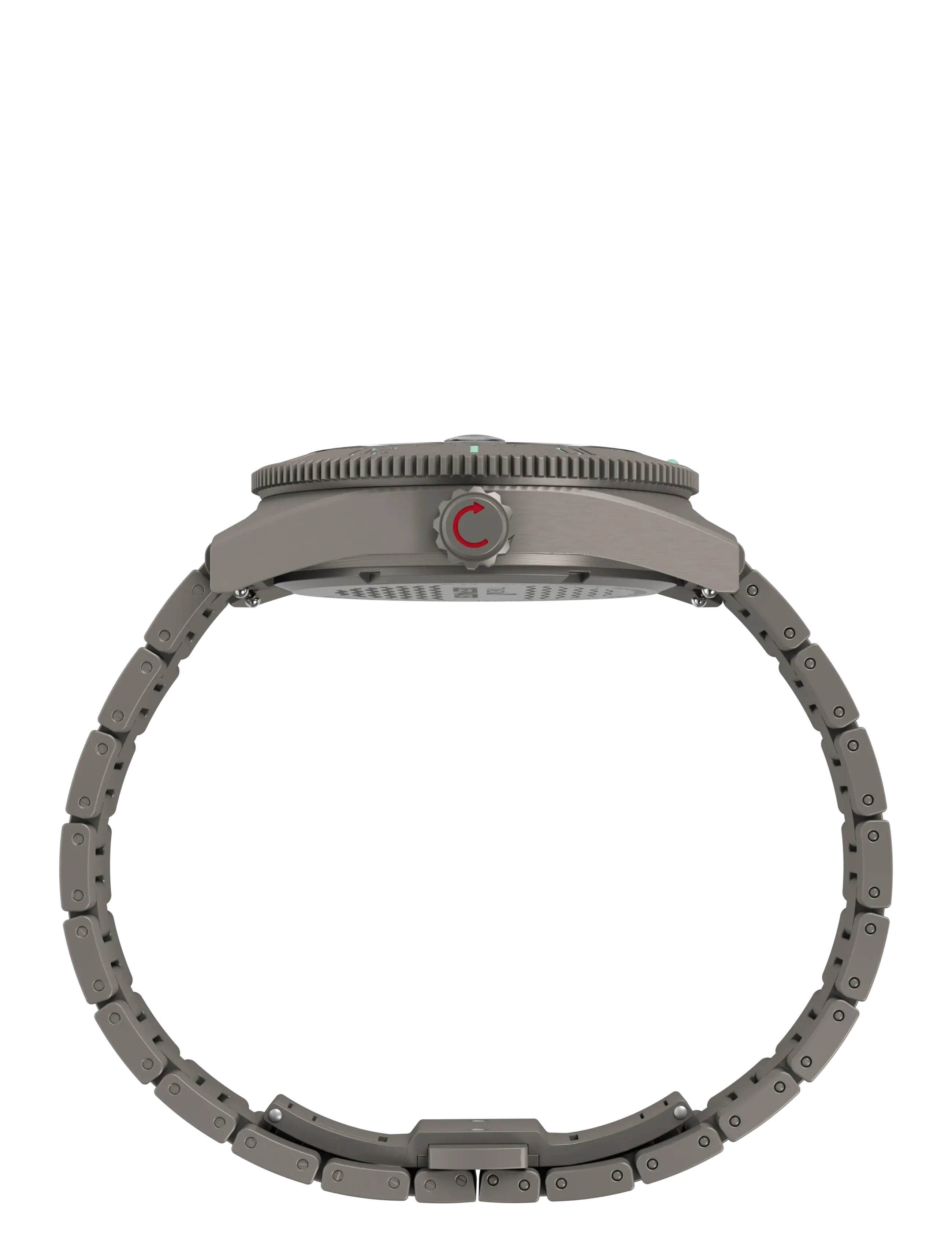 Timex - Deep Water Reef Titanium Auto Blk Dial Titanium Bracelet - analog watches - titanium-tone/black - 2