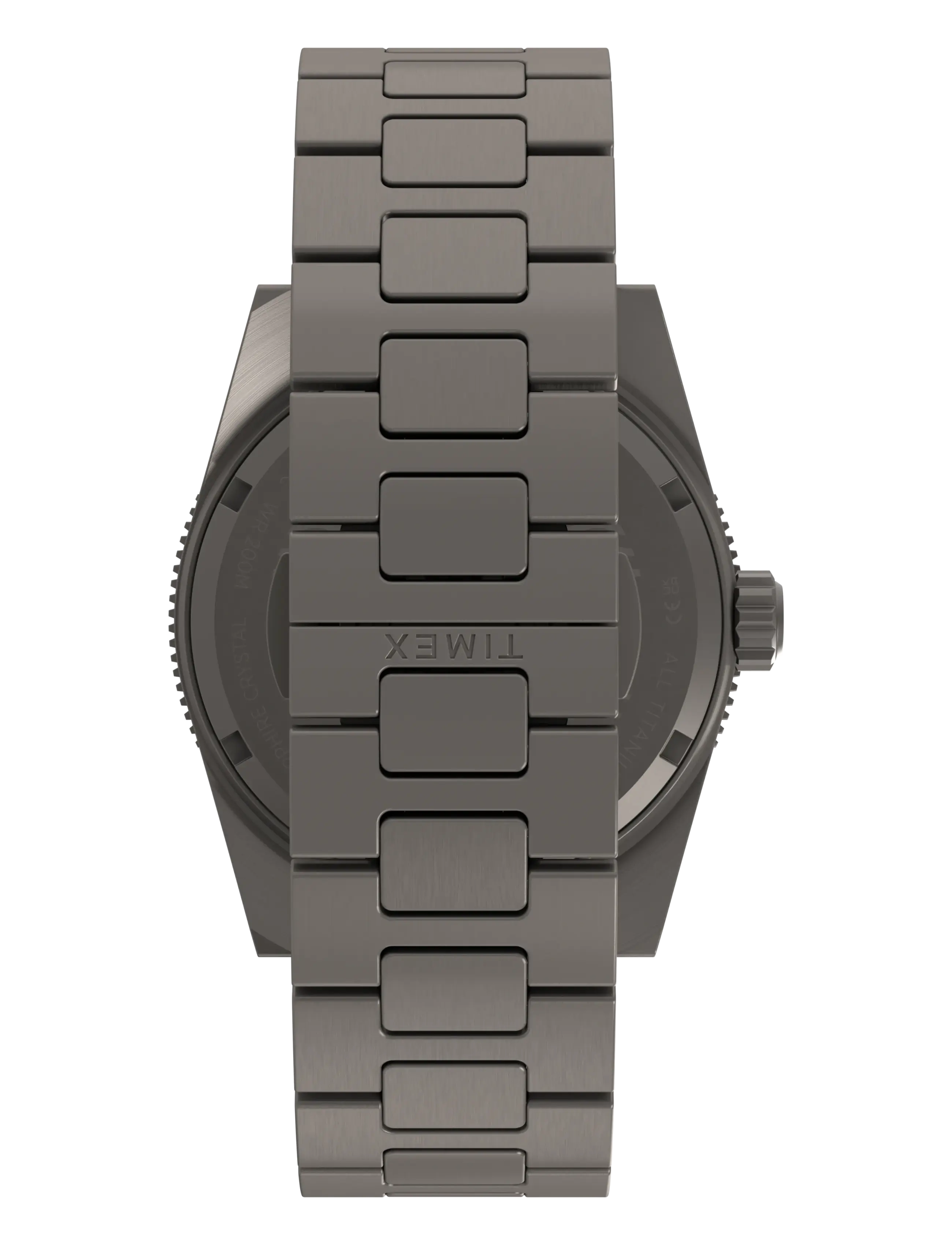 Timex - Deep Water Reef Titanium Auto Blk Dial Titanium Bracelet - analog watches - titanium-tone/black - 3
