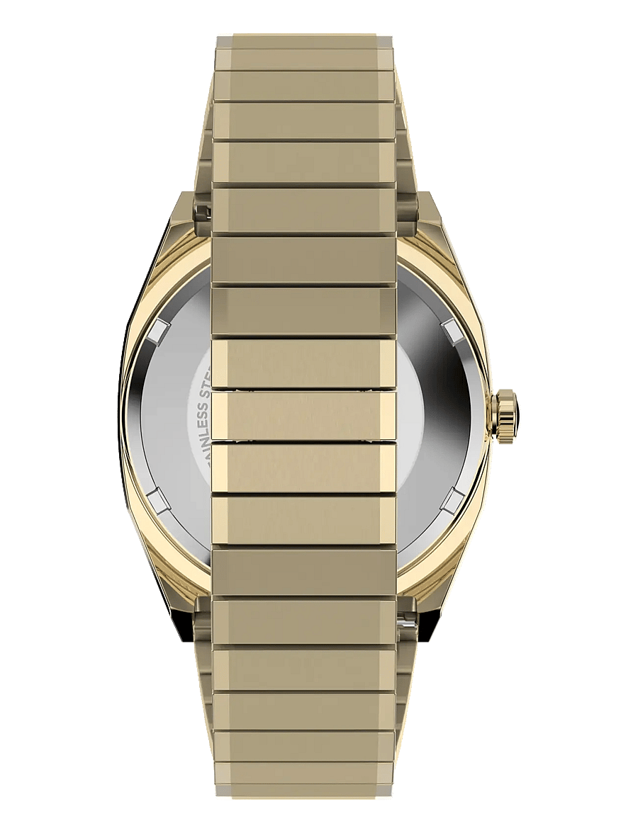 Timex - E Line All Gold-tone with Green Dial - analoogkellad - gold-tone/green - 3
