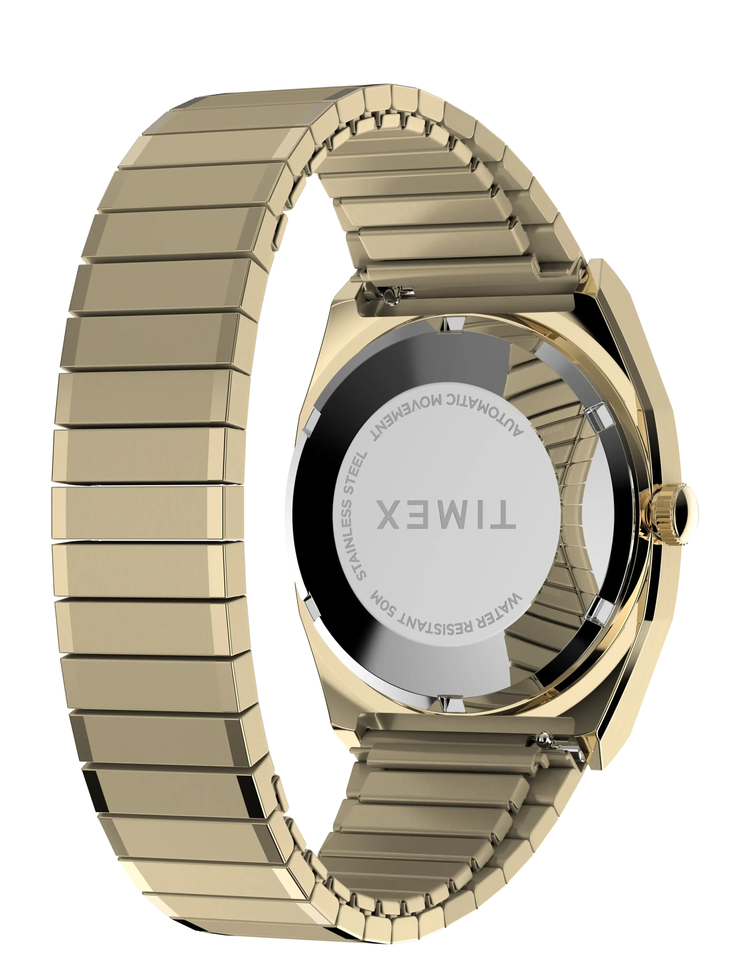 Timex - E Line All Gold-tone with Green Dial - analoogkellad - gold-tone/green - 4